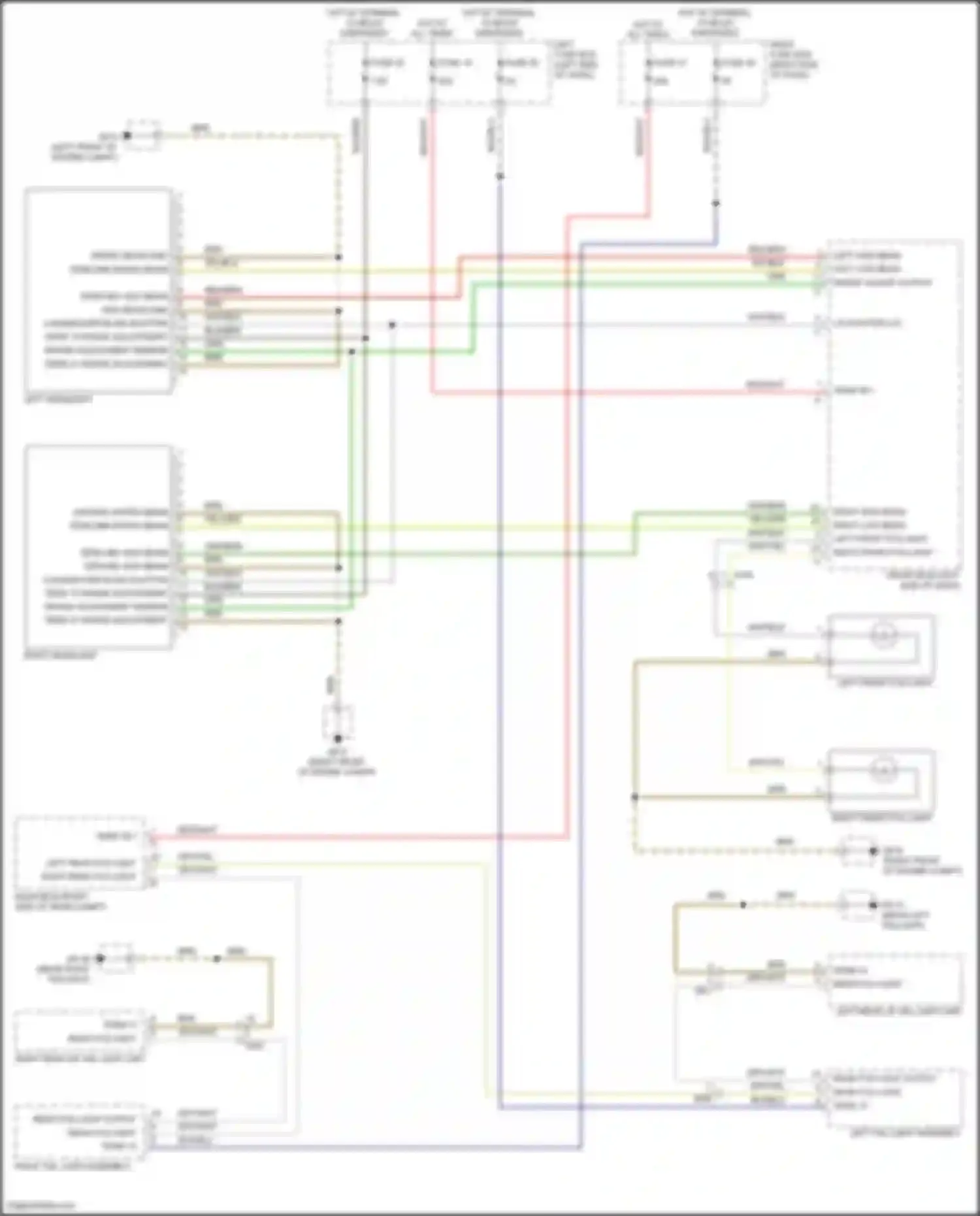 Wiring diagram brn for Porsche Cayenne GTS II (2010-2014) (54 of 122)