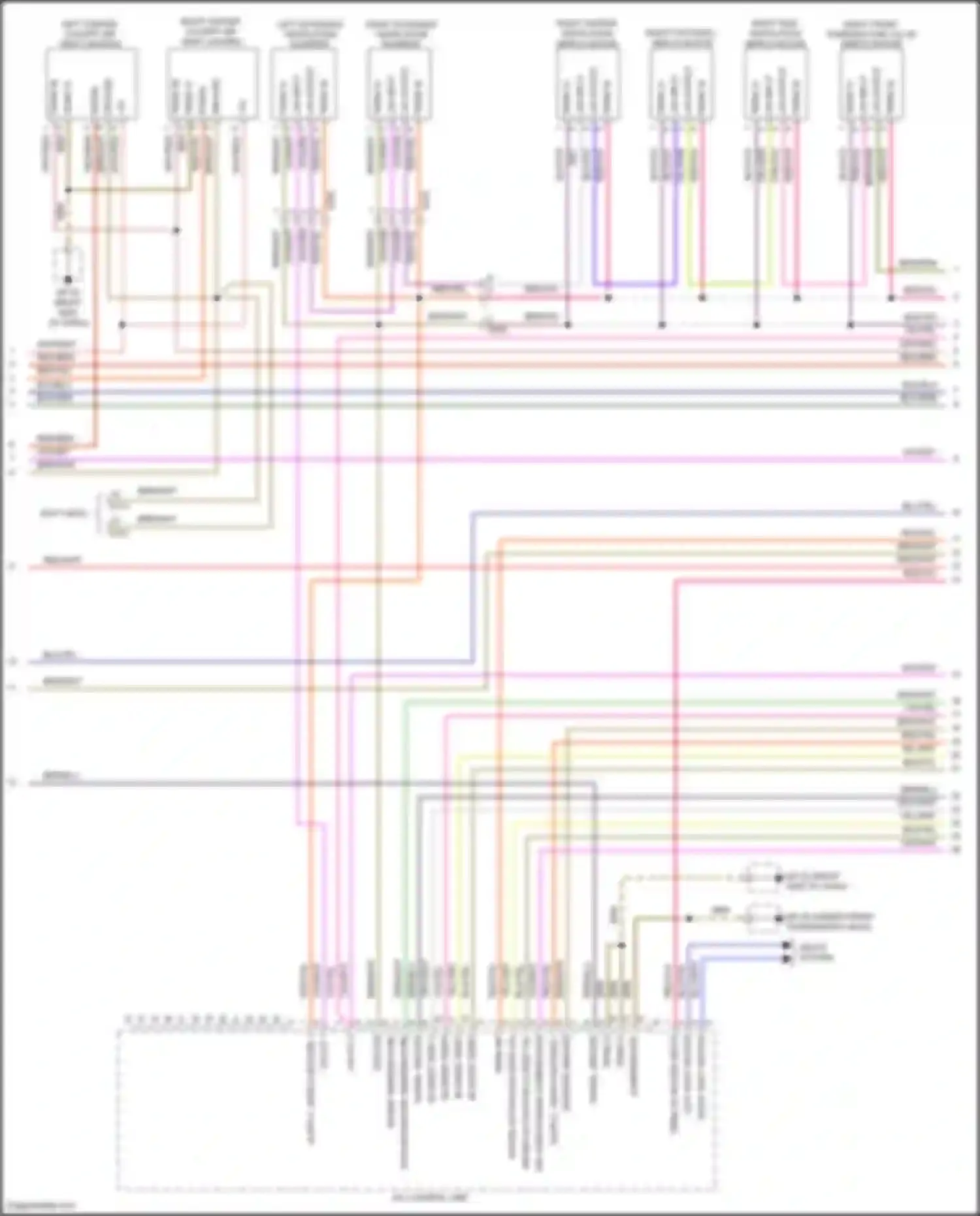 Wiring diagram intake temperature for Porsche Cayenne GTS II (2010-2014)