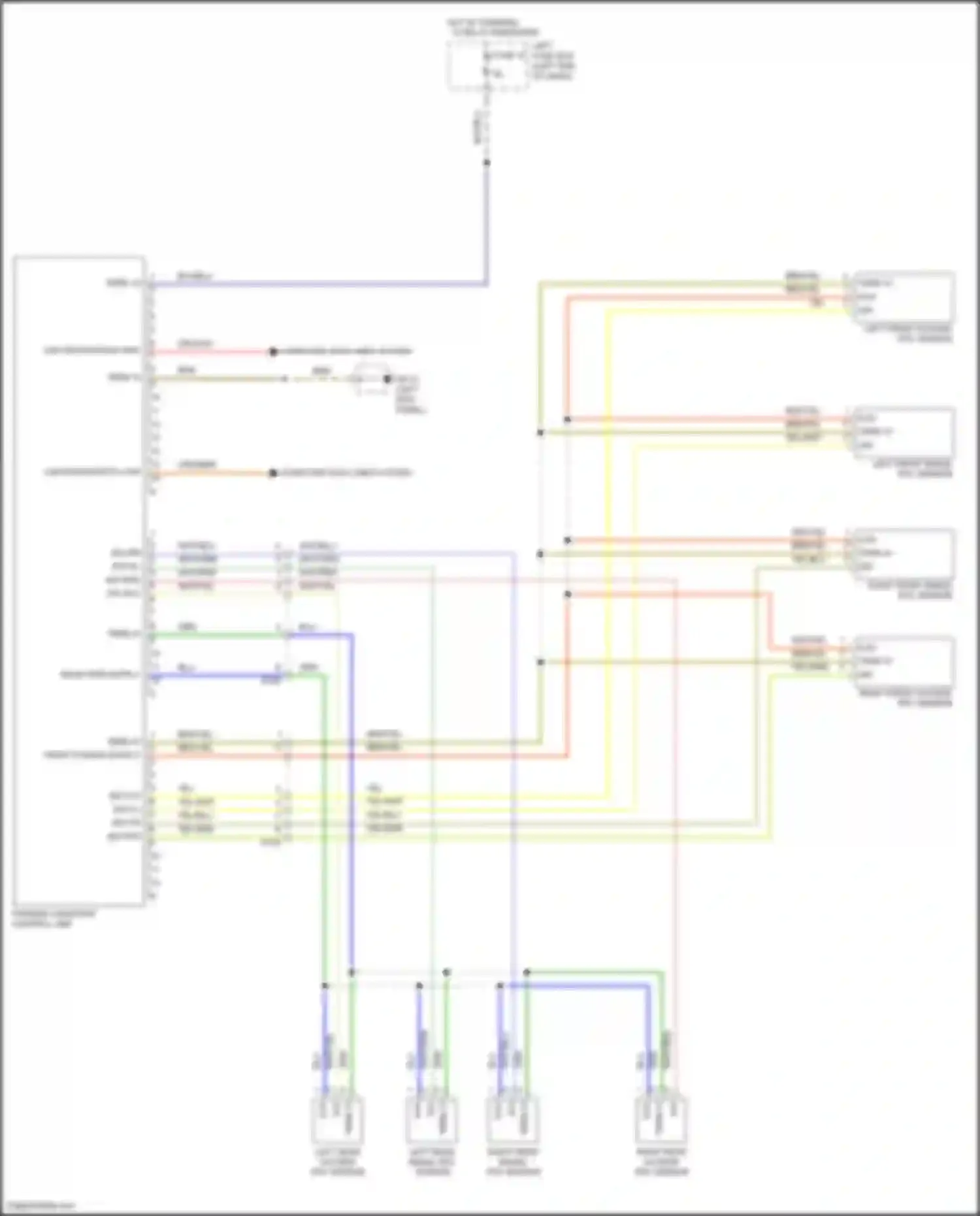 Wiring diagram sig fro for Porsche Cayenne GTS II (2010-2014)