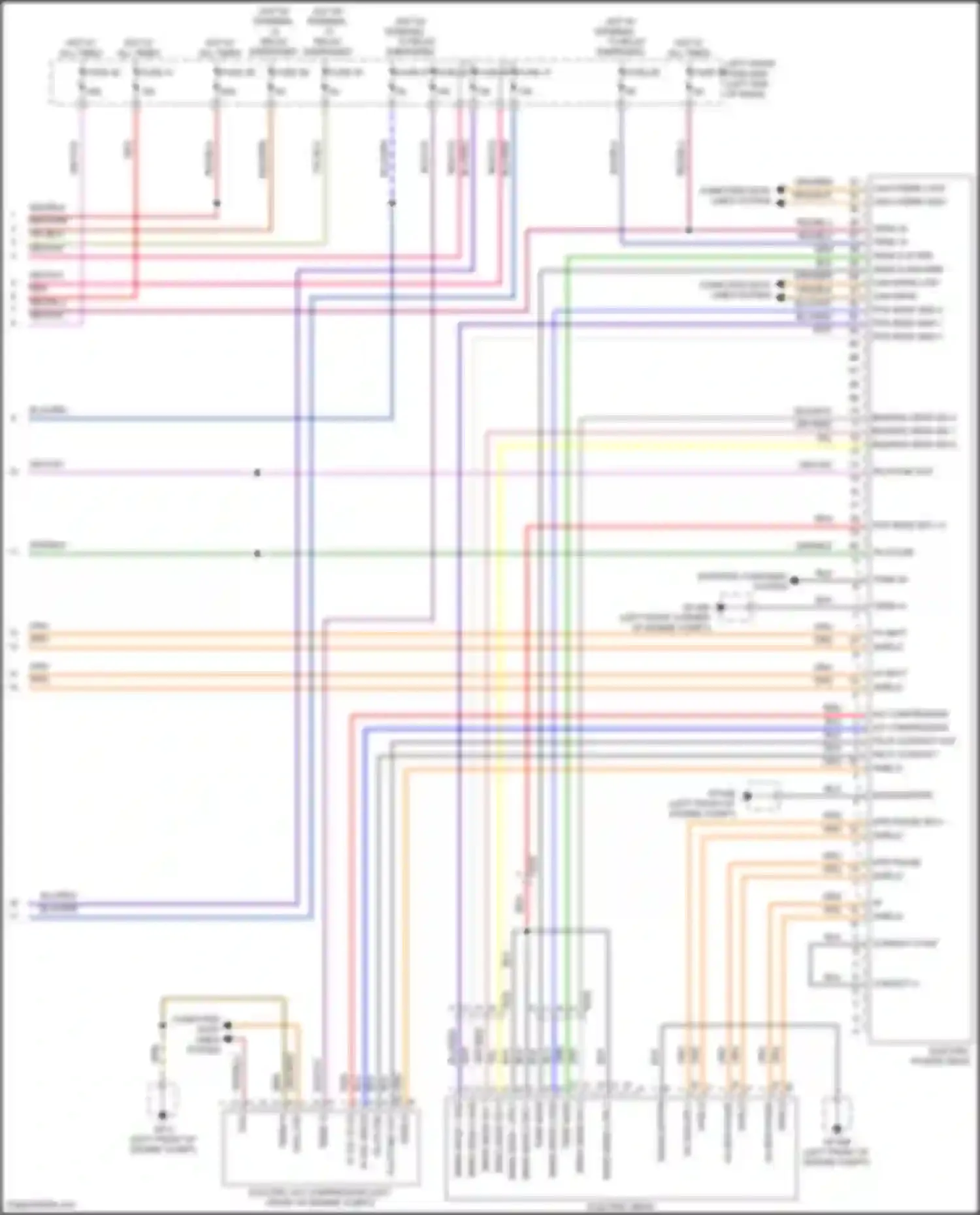 Wiring diagram fuse 30 for Porsche Cayenne GTS II (2010-2014)