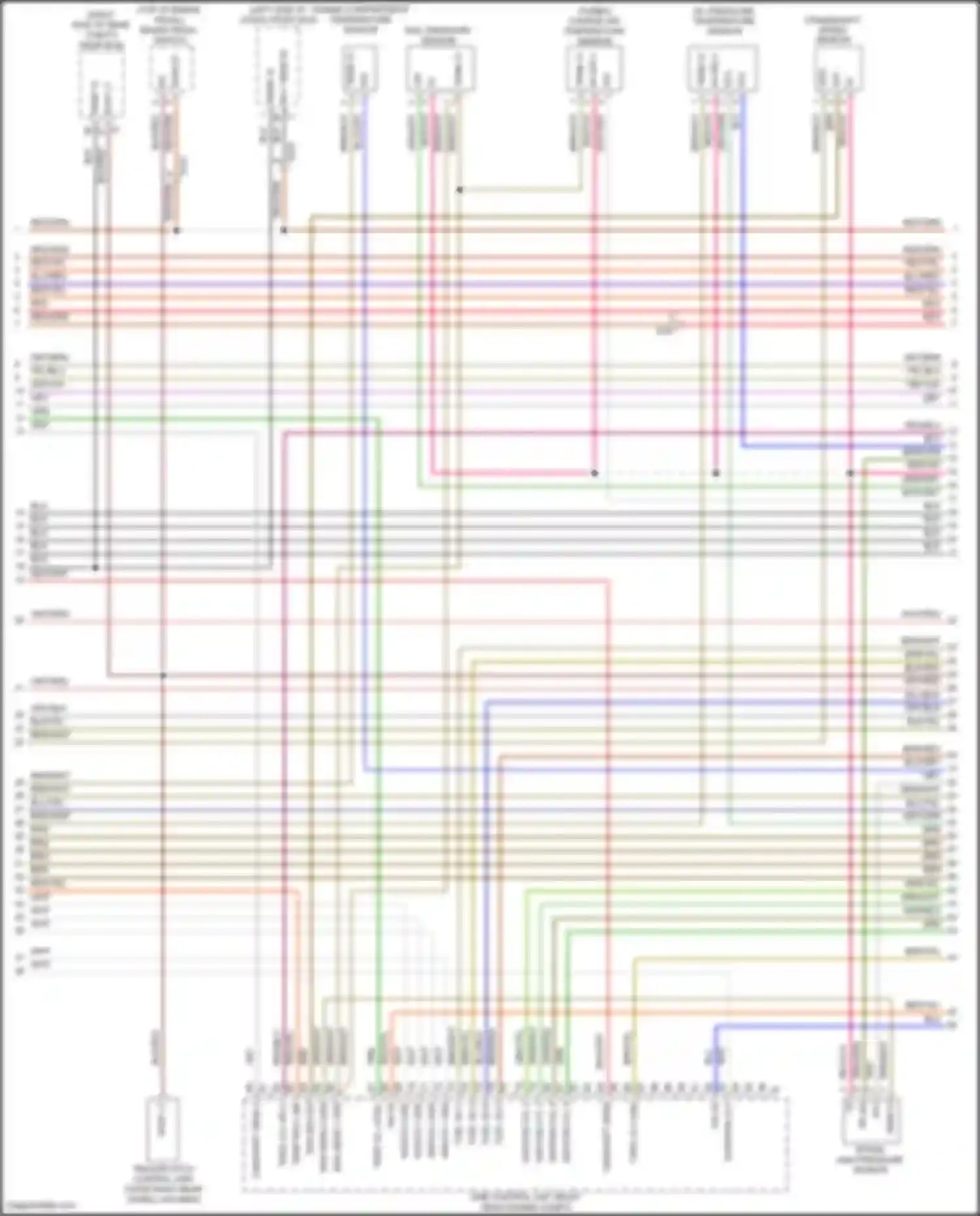Wiring diagram ignition cyl 5 for Porsche Cayenne GTS II (2010-2014) (2 of 3)