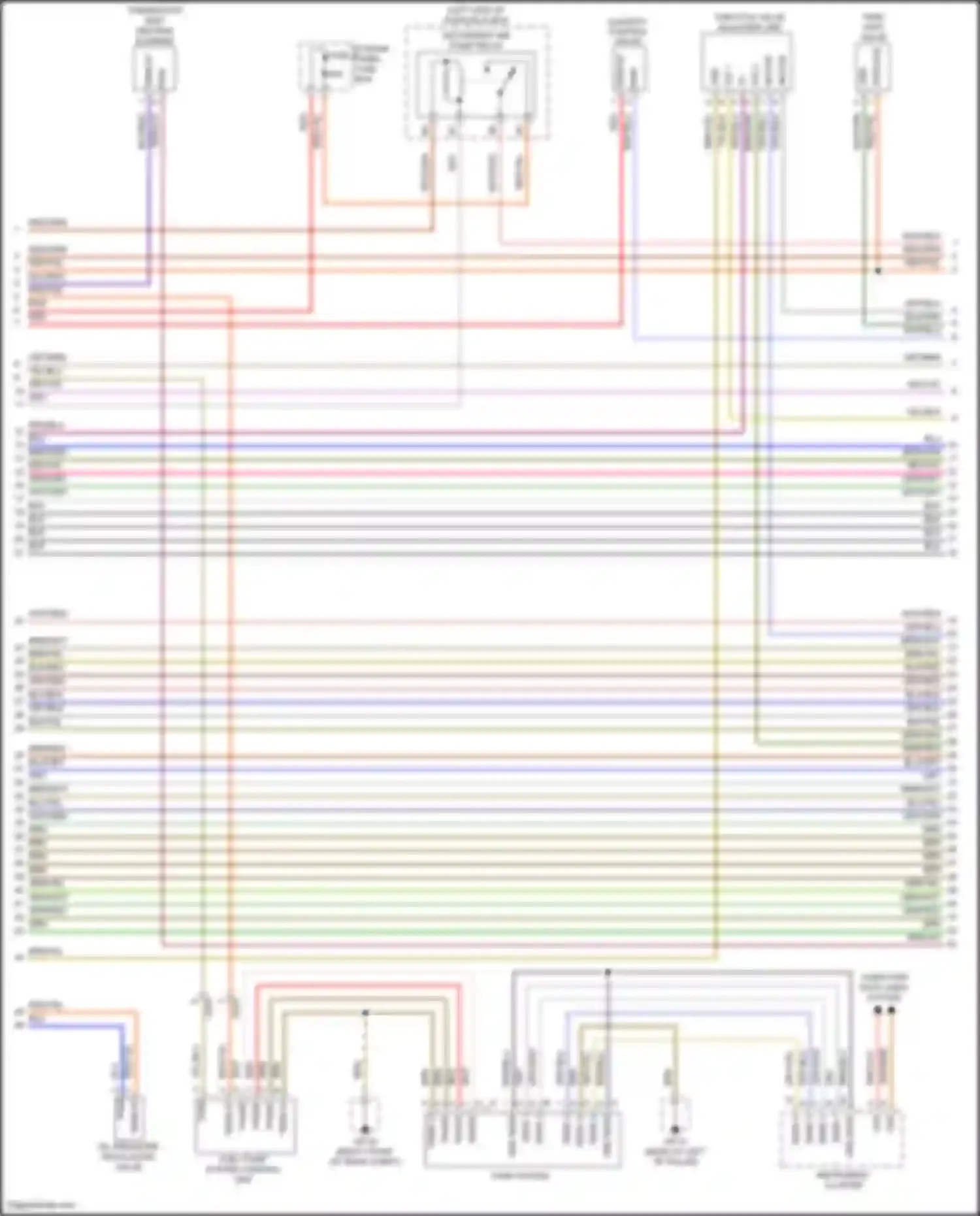 Wiring diagram phase v for Porsche Cayenne GTS II (2010-2014)
