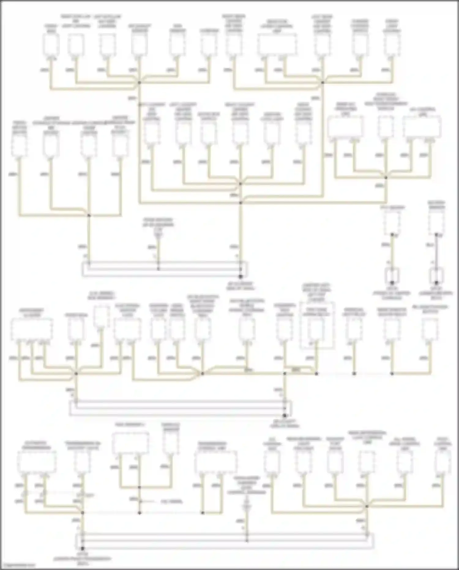 Wiring diagram ptc heater for Porsche Cayenne GTS II (2010-2014) (2 of 3)