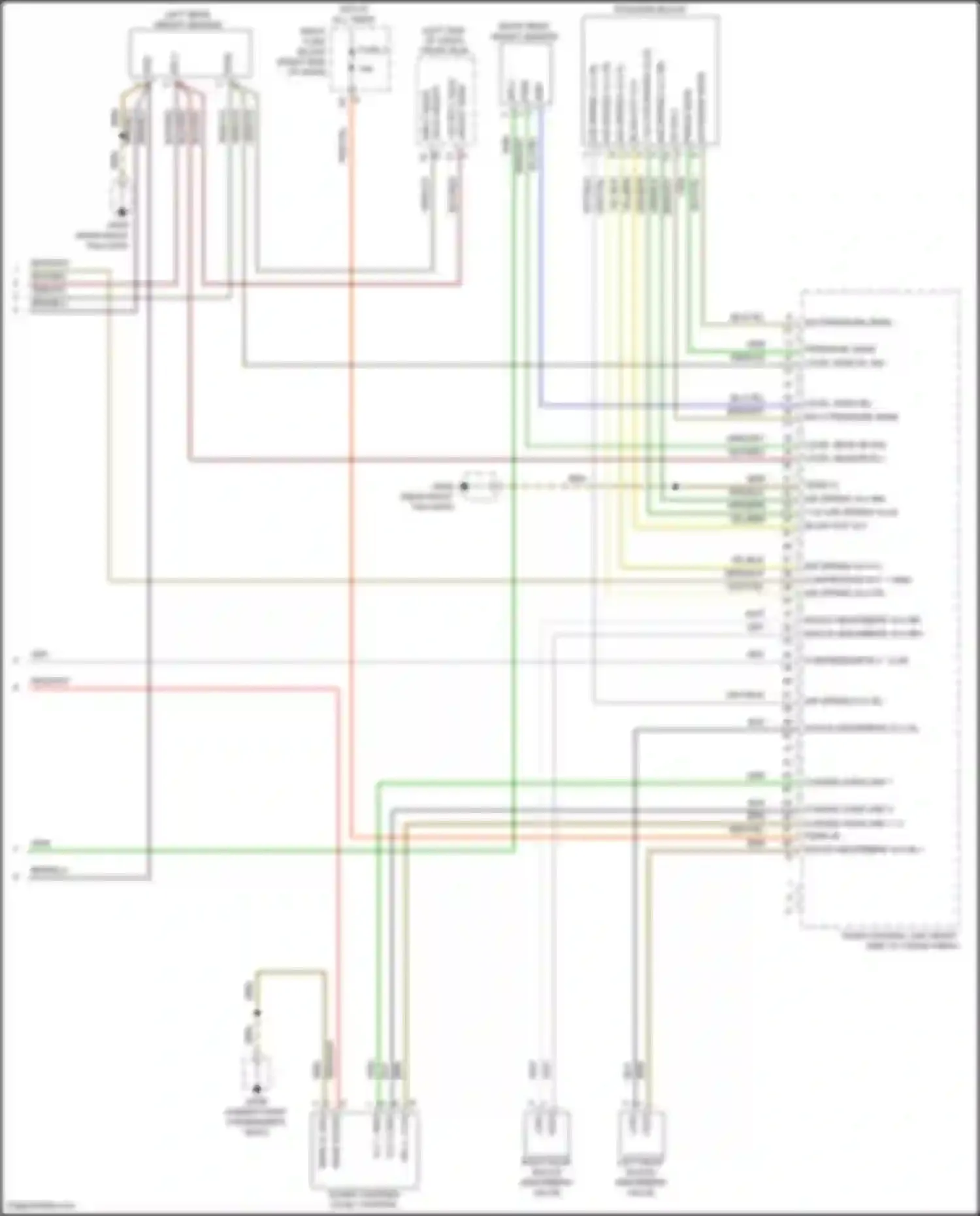Wiring diagram fuse 2 for Porsche Cayenne GTS II (2010-2014)
