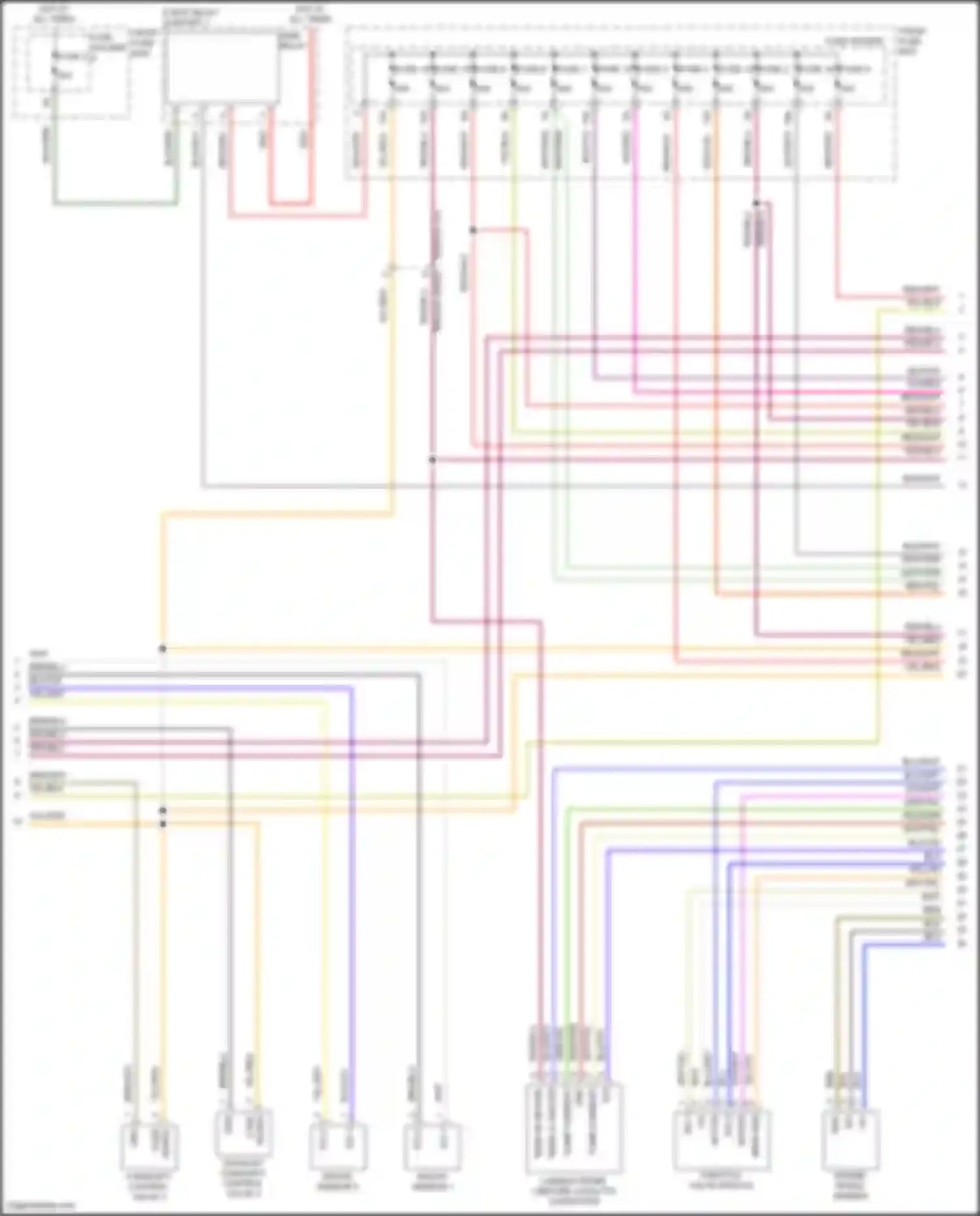 Cayenne GTS Porsche III (2017-2023): Wiring diagram engine performance 4.0l turbo hybrid (2 of 11)