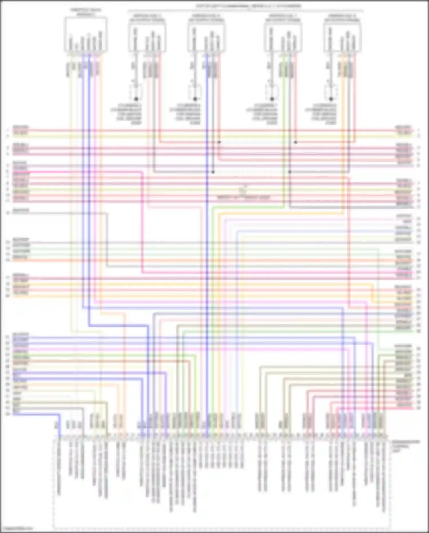 Cayenne GTS Porsche III (2017-2023): Wiring diagram engine performance 4.0l turbo hybrid (3 of 11)