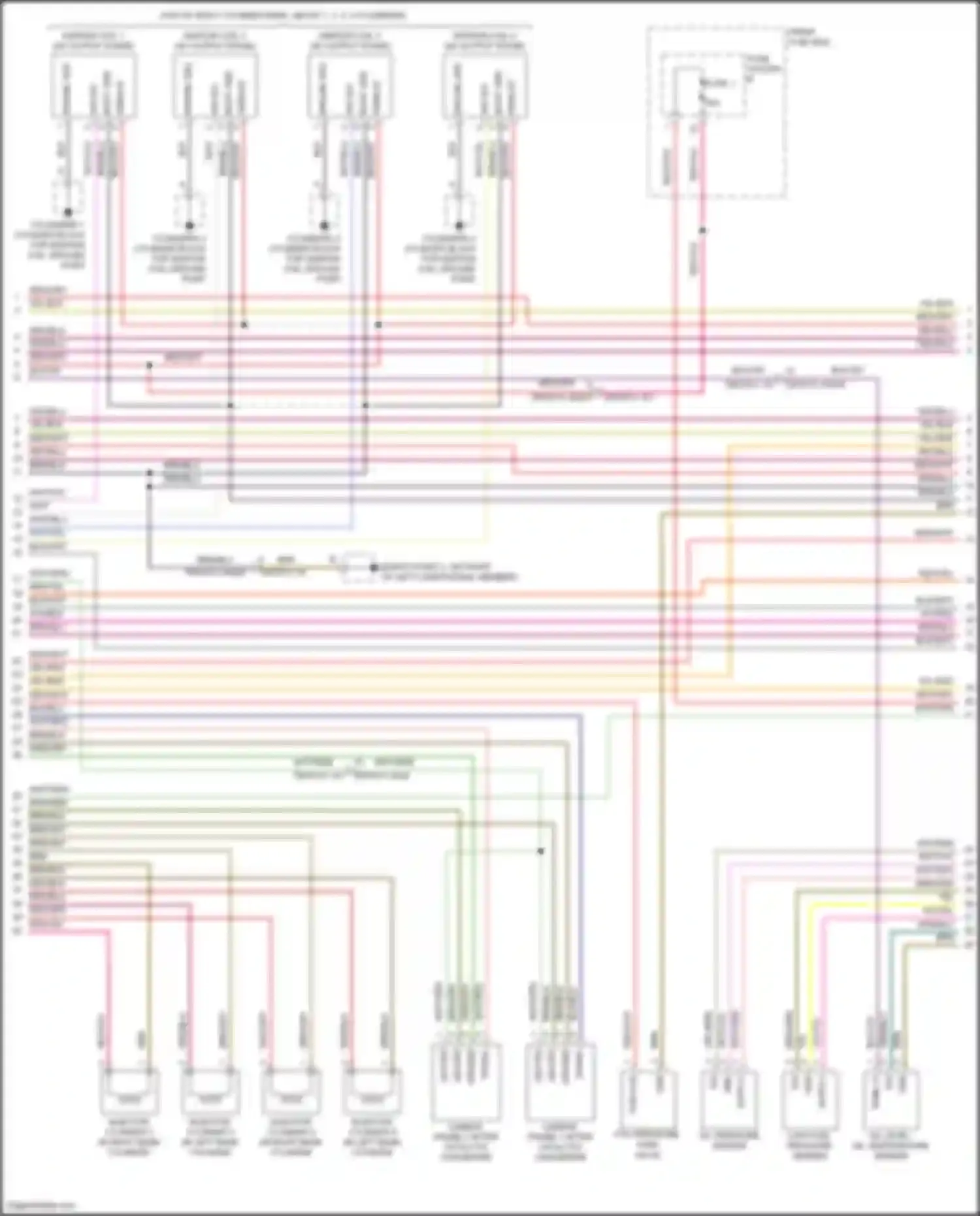 Cayenne GTS Porsche III (2017-2023): Wiring diagram engine performance 4.0l turbo hybrid (4 of 11)