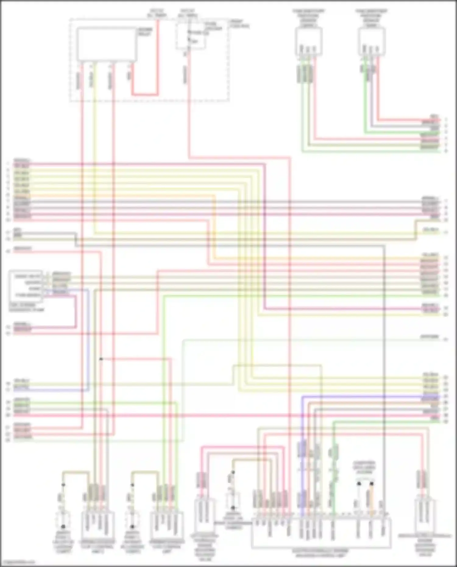 Wiring diagram blu/vio for Porsche Cayenne GTS III (2017-2023) (42 of 50)