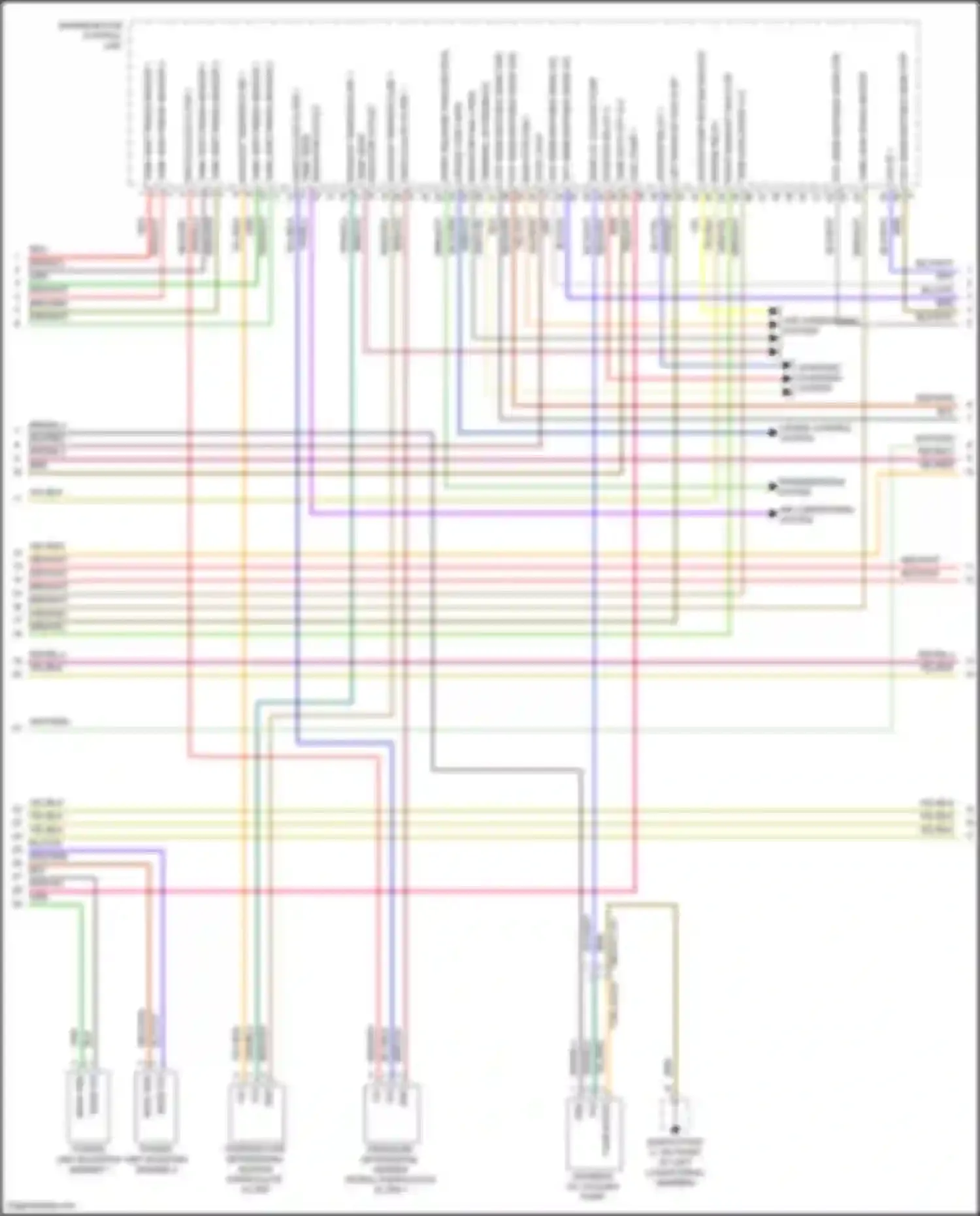 Wiring diagram brn/gry for Porsche Cayenne GTS III (2017-2023) (33 of 33)