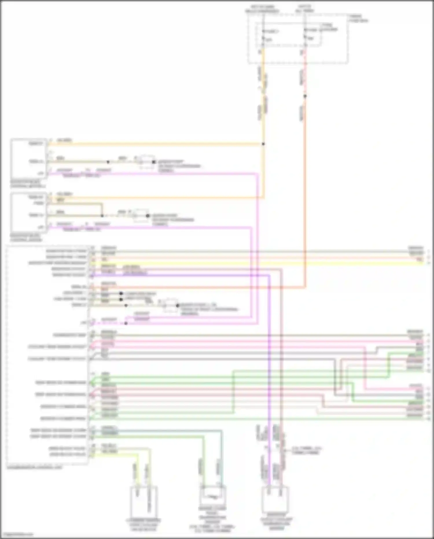 Wiring diagram brn/vio for Porsche Cayenne GTS III (2017-2023) (2 of 59)
