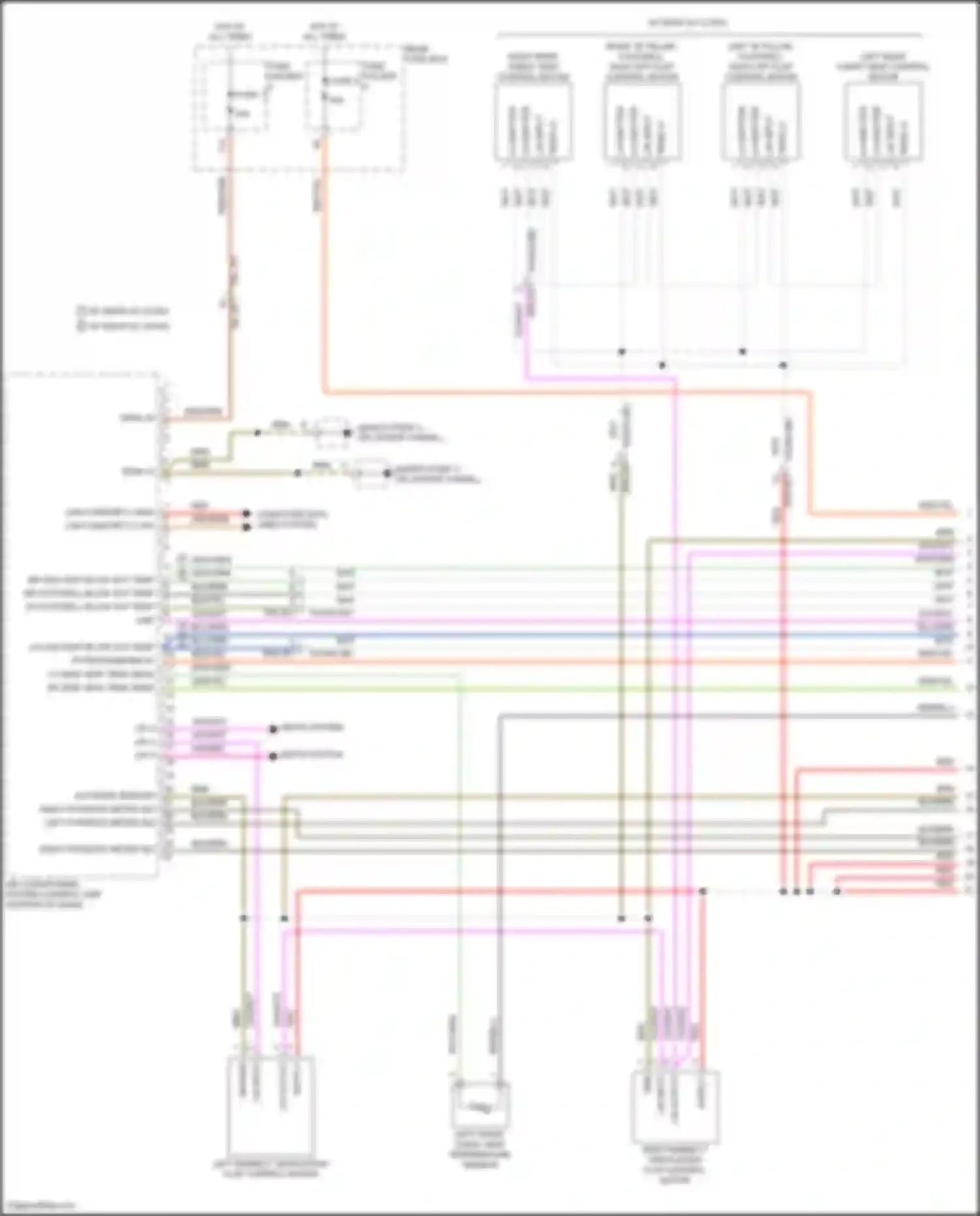 Wiring diagram can comfort 2 high for Porsche Cayenne GTS III (2017-2023) (1 of 1)