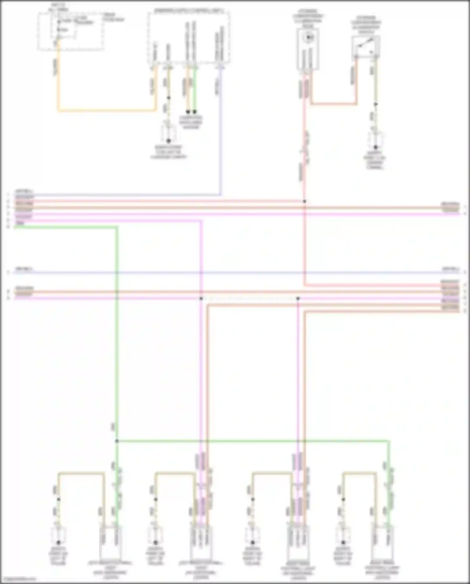 Wiring diagram can comfort low for Porsche Cayenne GTS III (2017-2023) (8 of 25)