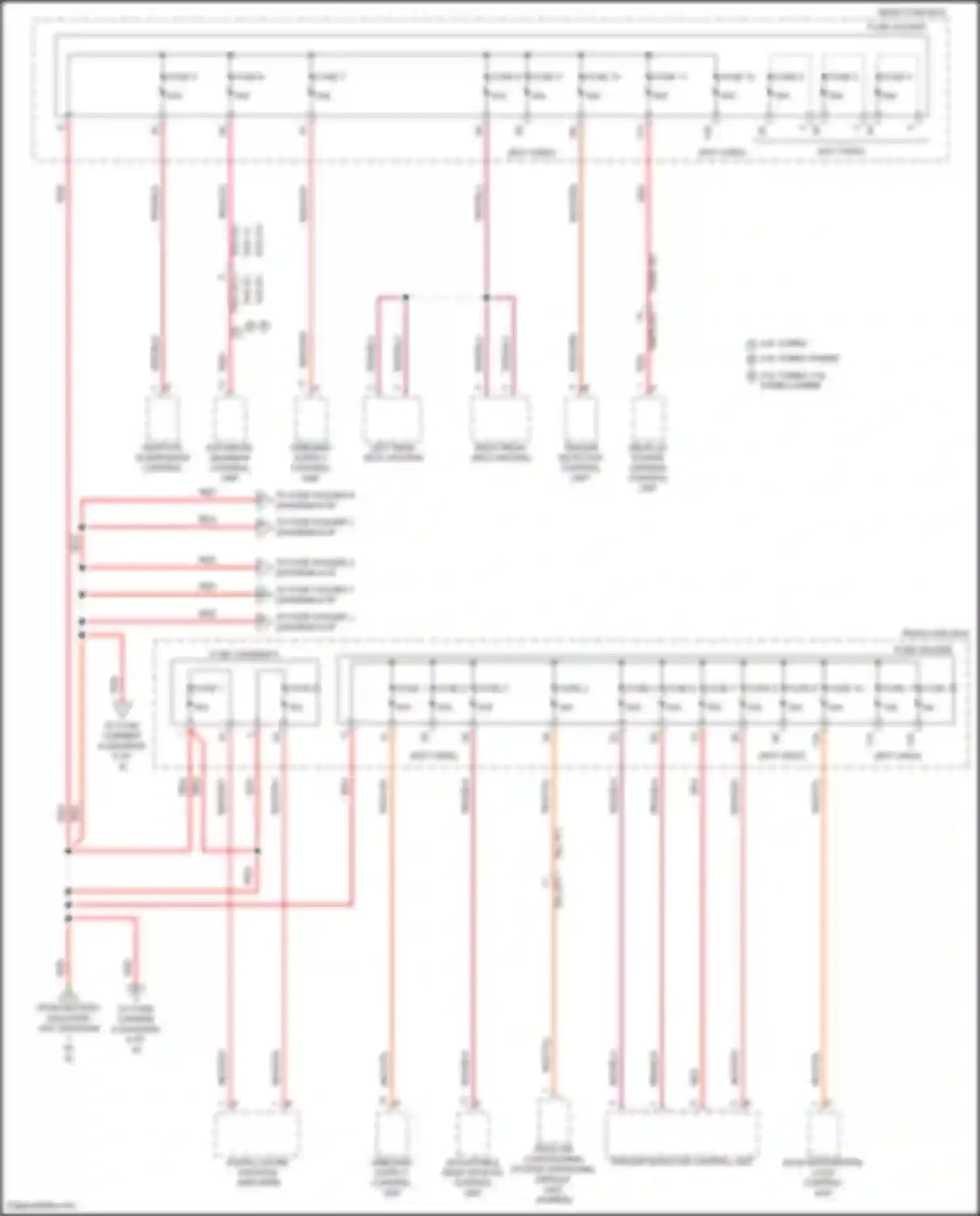 Wiring diagram fuse 10 for Porsche Cayenne GTS III (2017-2023) (7 of 26)