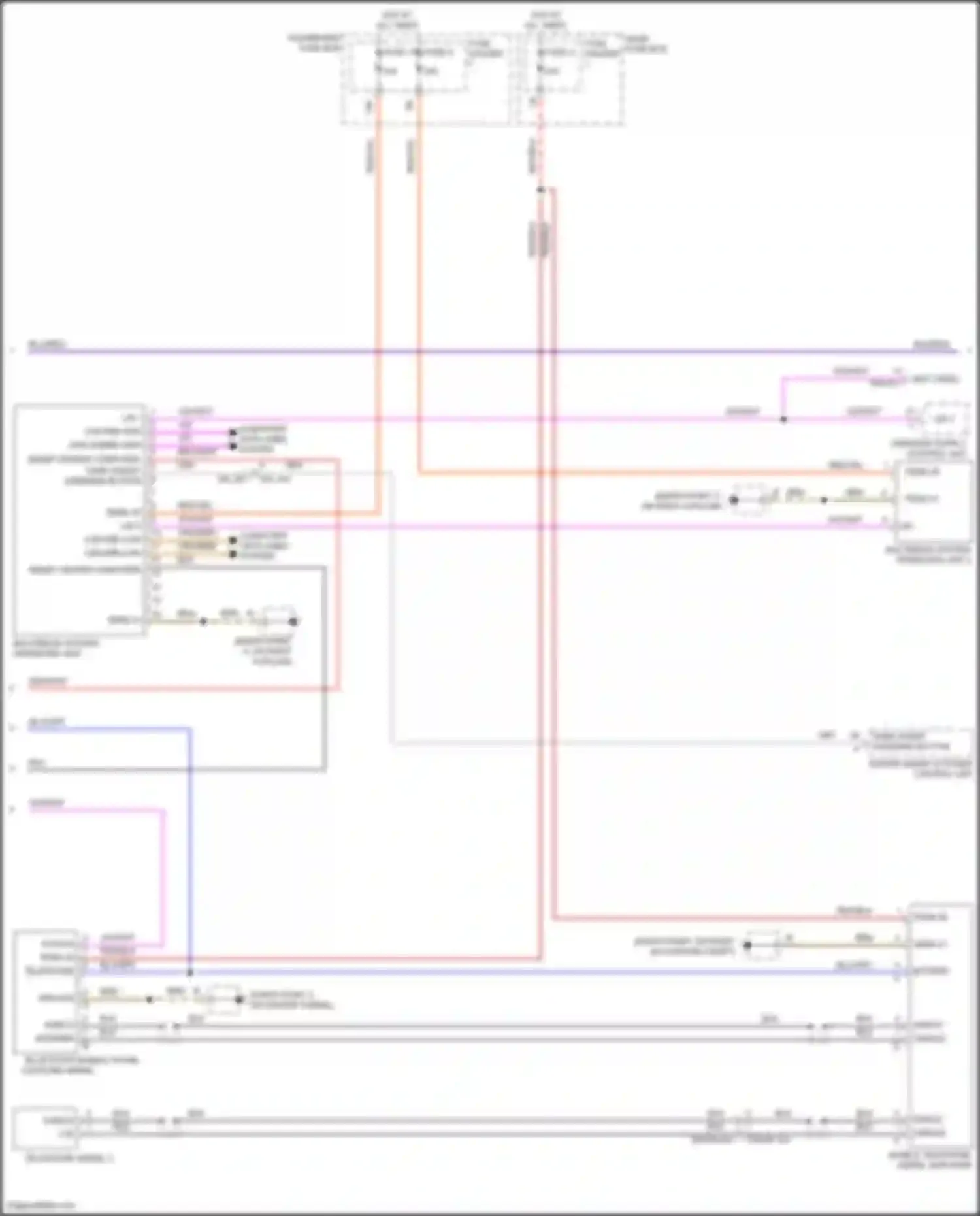 Wiring diagram fuse 2 for Porsche Cayenne GTS III (2017-2023) (19 of 47)