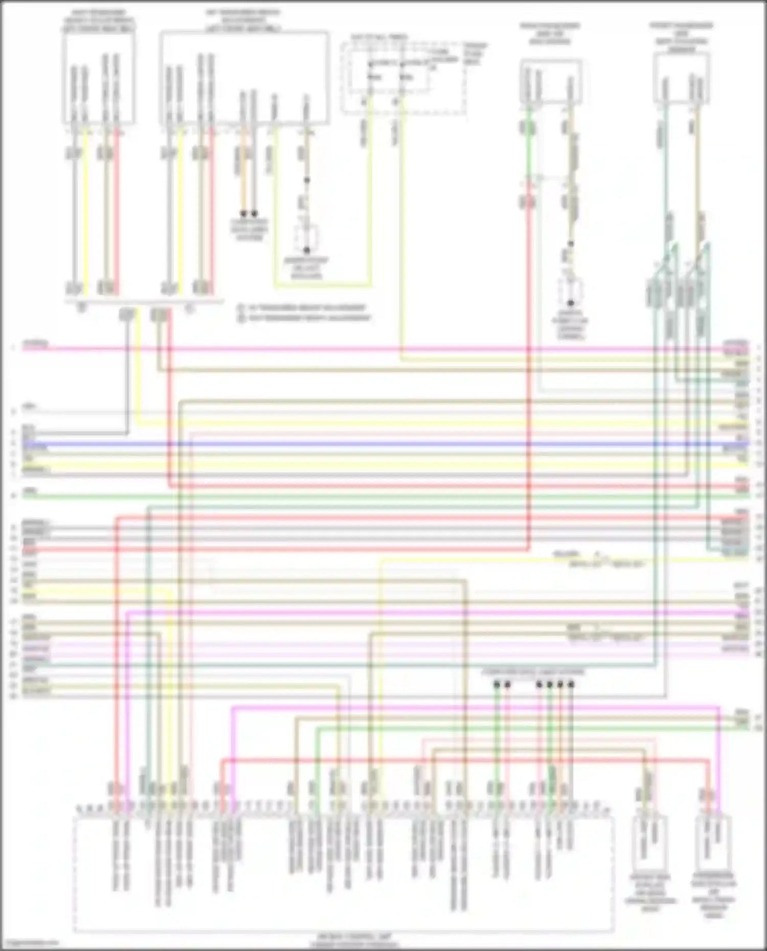 Wiring diagram fuse 6 for Porsche Cayenne GTS III (2017-2023) (10 of 30)