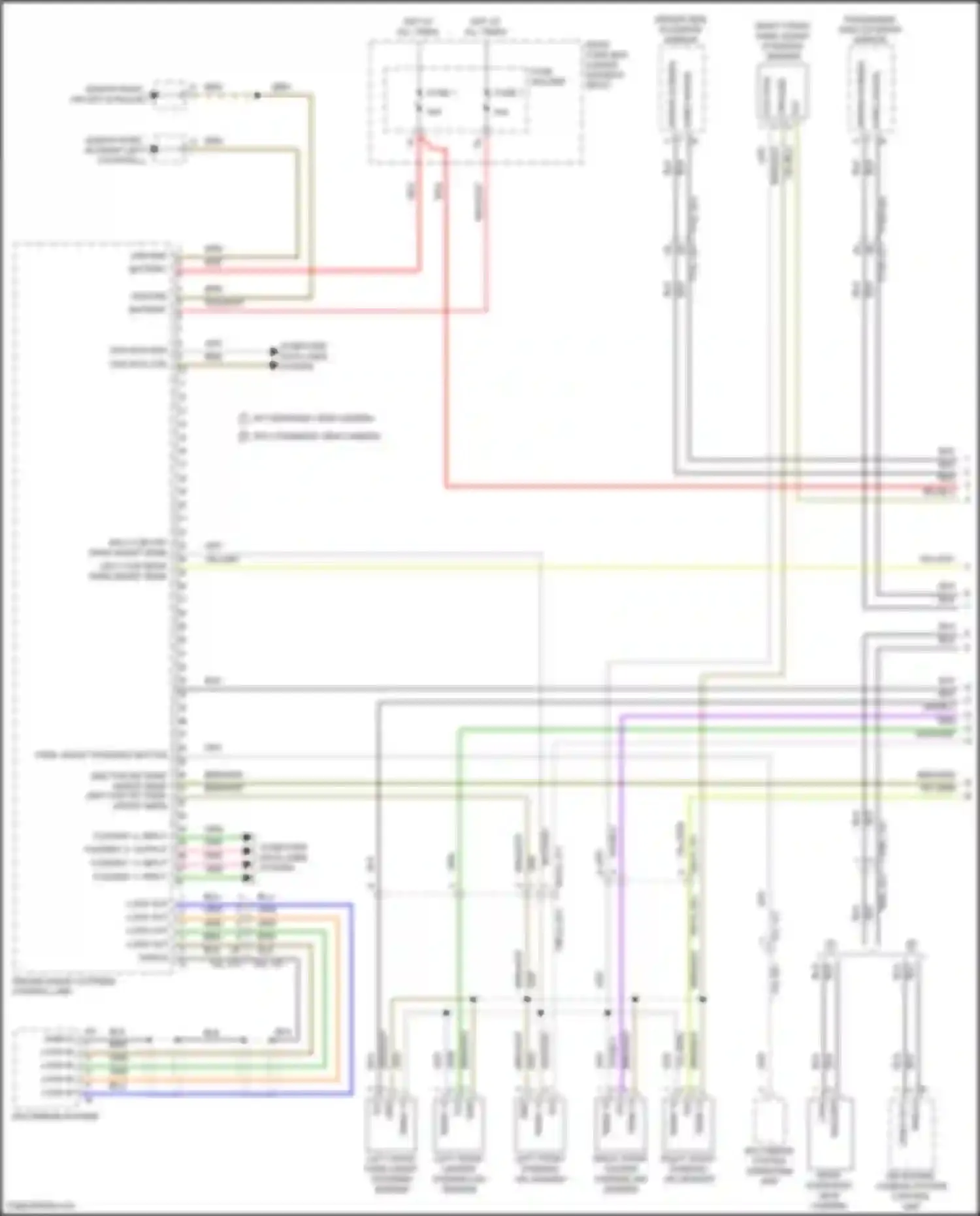 Wiring diagram fuse holder j for Porsche Cayenne GTS III (2017-2023) (19 of 29)