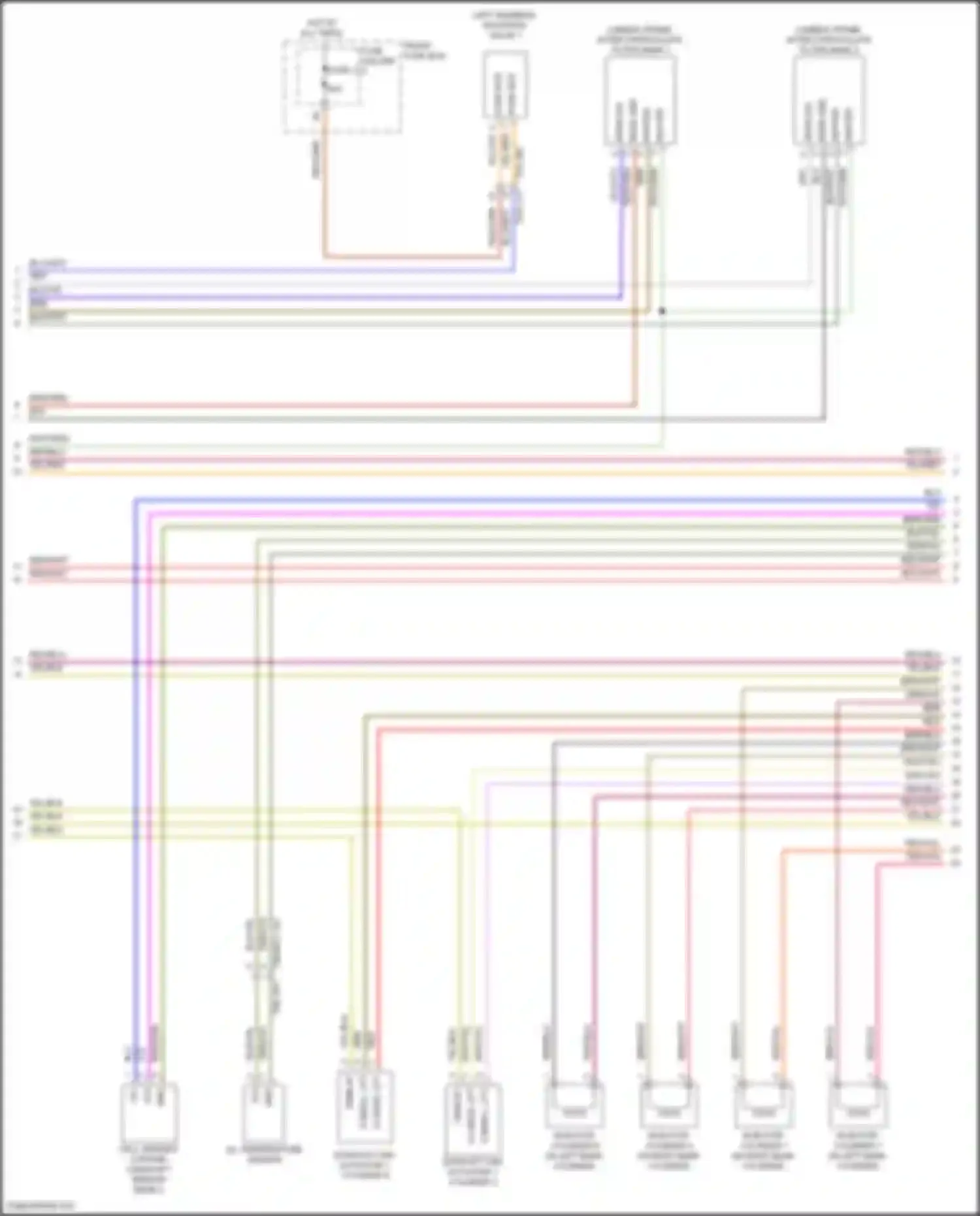 Wiring diagram grn/vio for Porsche Cayenne GTS III (2017-2023) (52 of 65)