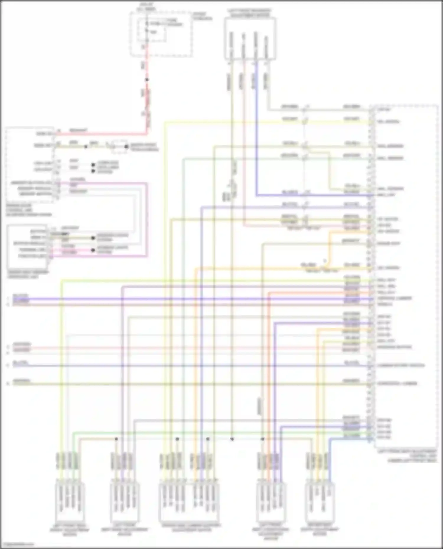 Wiring diagram gry/grn for Porsche Cayenne GTS III (2017-2023) (3 of 15)