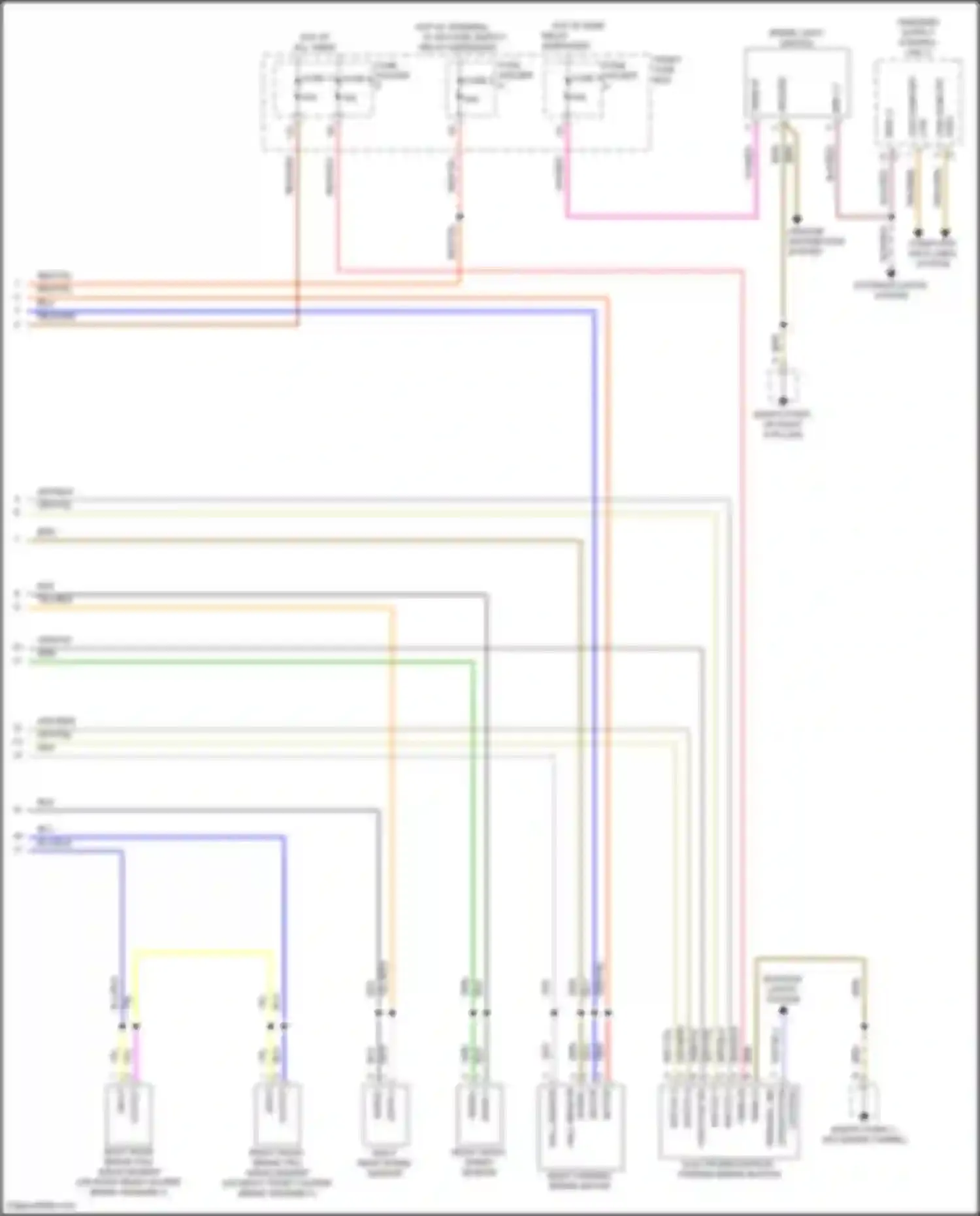 Wiring diagram hot at all times for Porsche Cayenne GTS III (2017-2023) (12 of 136)
