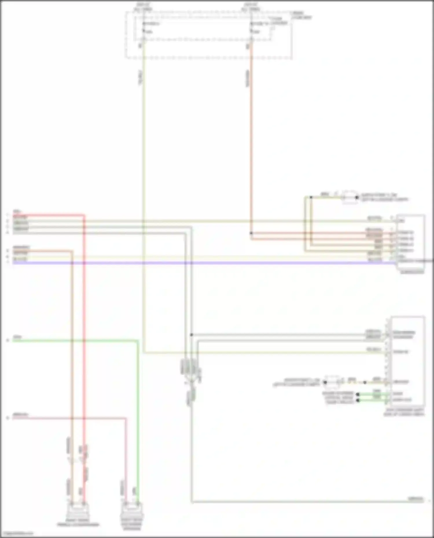 Wiring diagram most out for Porsche Cayenne GTS III (2017-2023) (5 of 14)