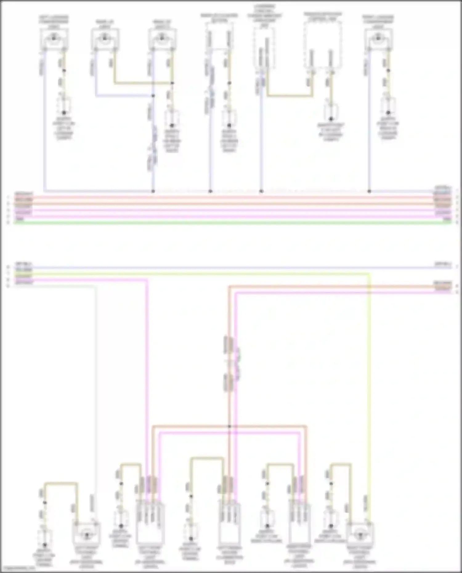 Wiring diagram red/grn for Porsche Cayenne GTS III (2017-2023) (23 of 96)