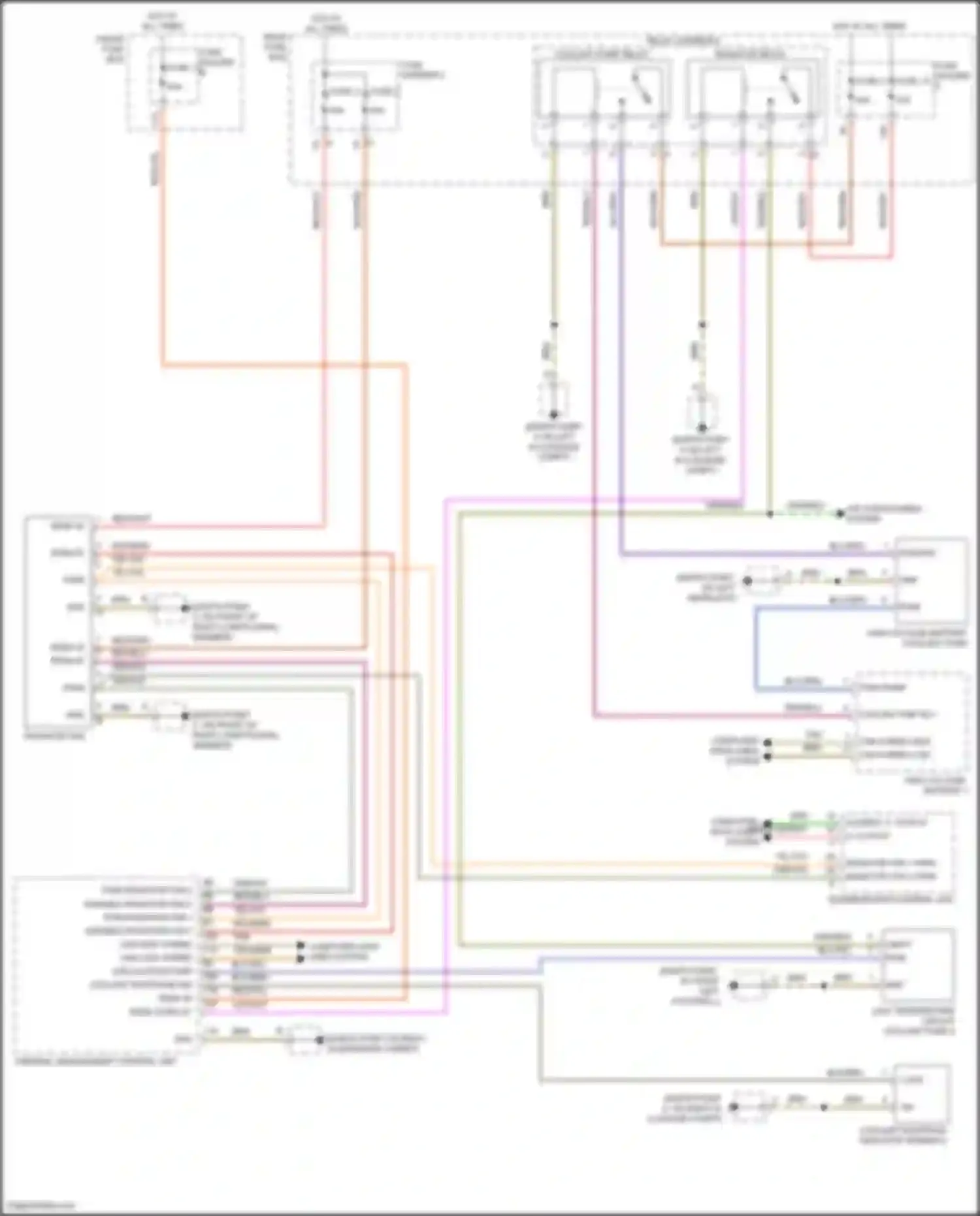 Wiring diagram red/yel for Porsche Cayenne GTS III (2017-2023) (114 of 120)