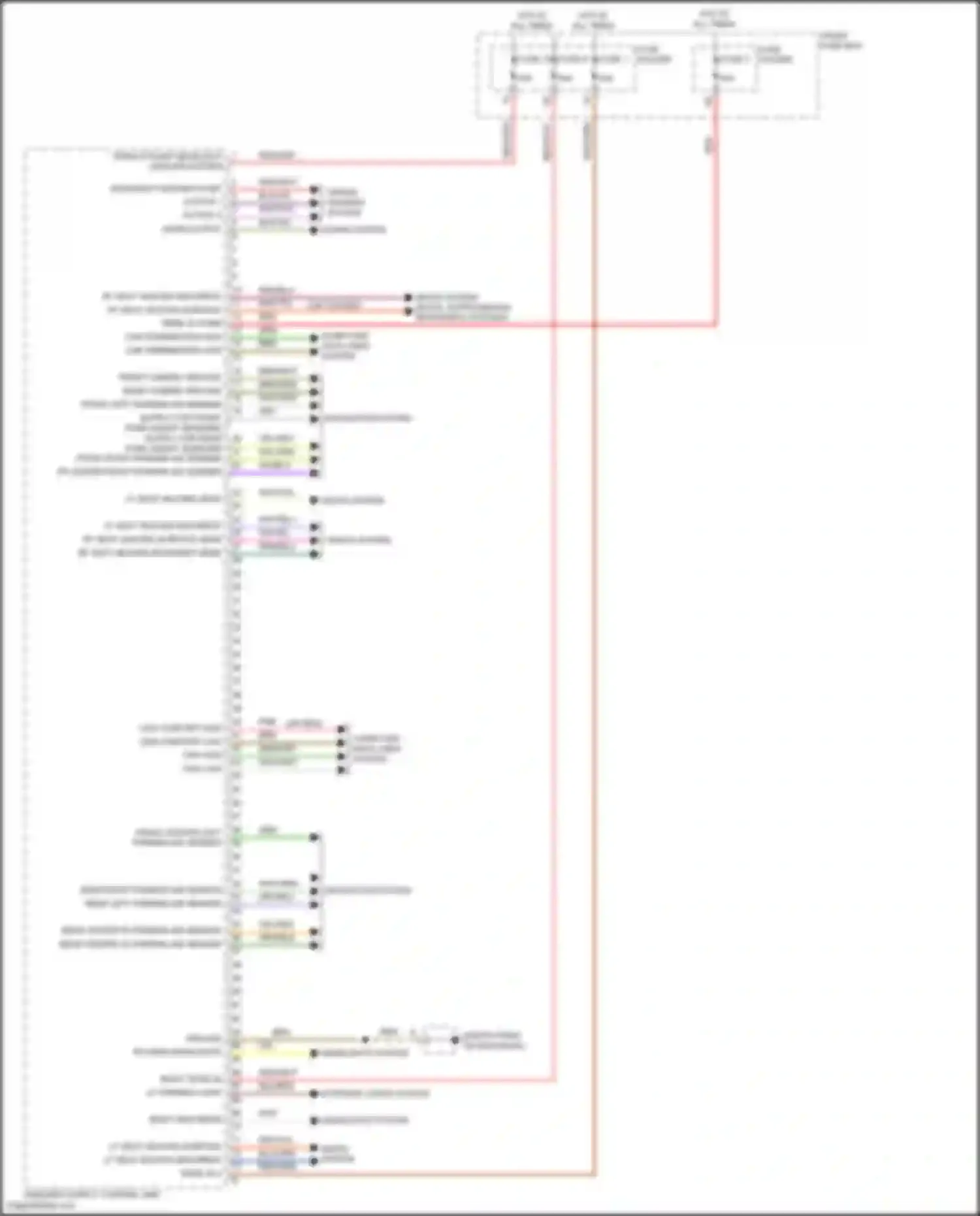 Wiring diagram yel/grn for Porsche Cayenne GTS III (2017-2023) (12 of 29)
