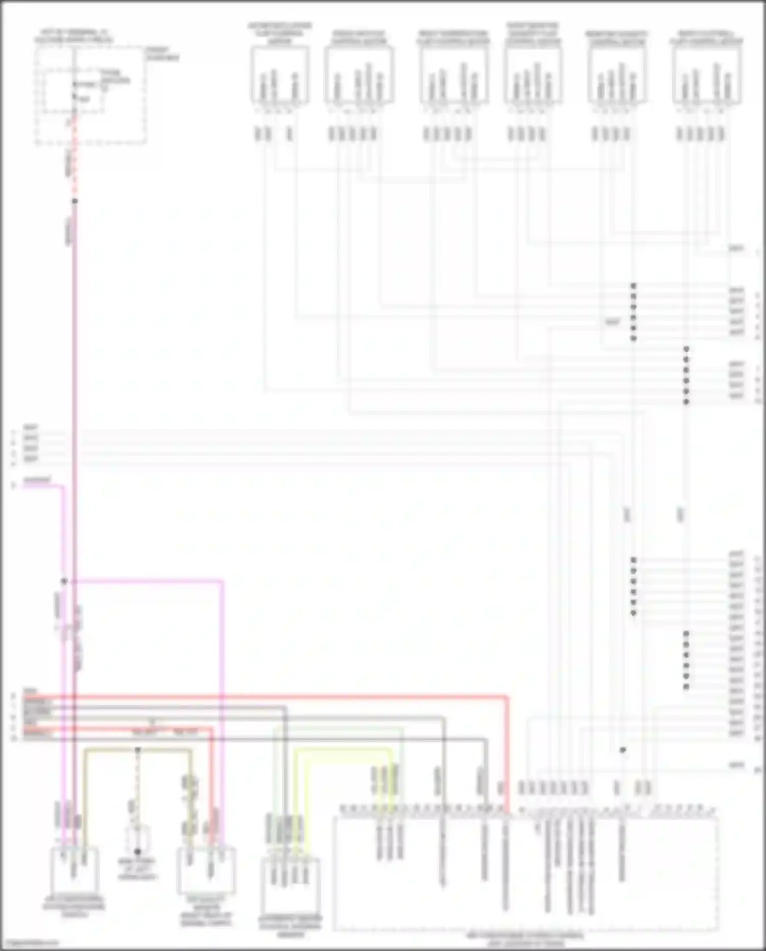 Wiring diagram yel/grn for Porsche Cayenne GTS III (2017-2023) (1 of 29)
