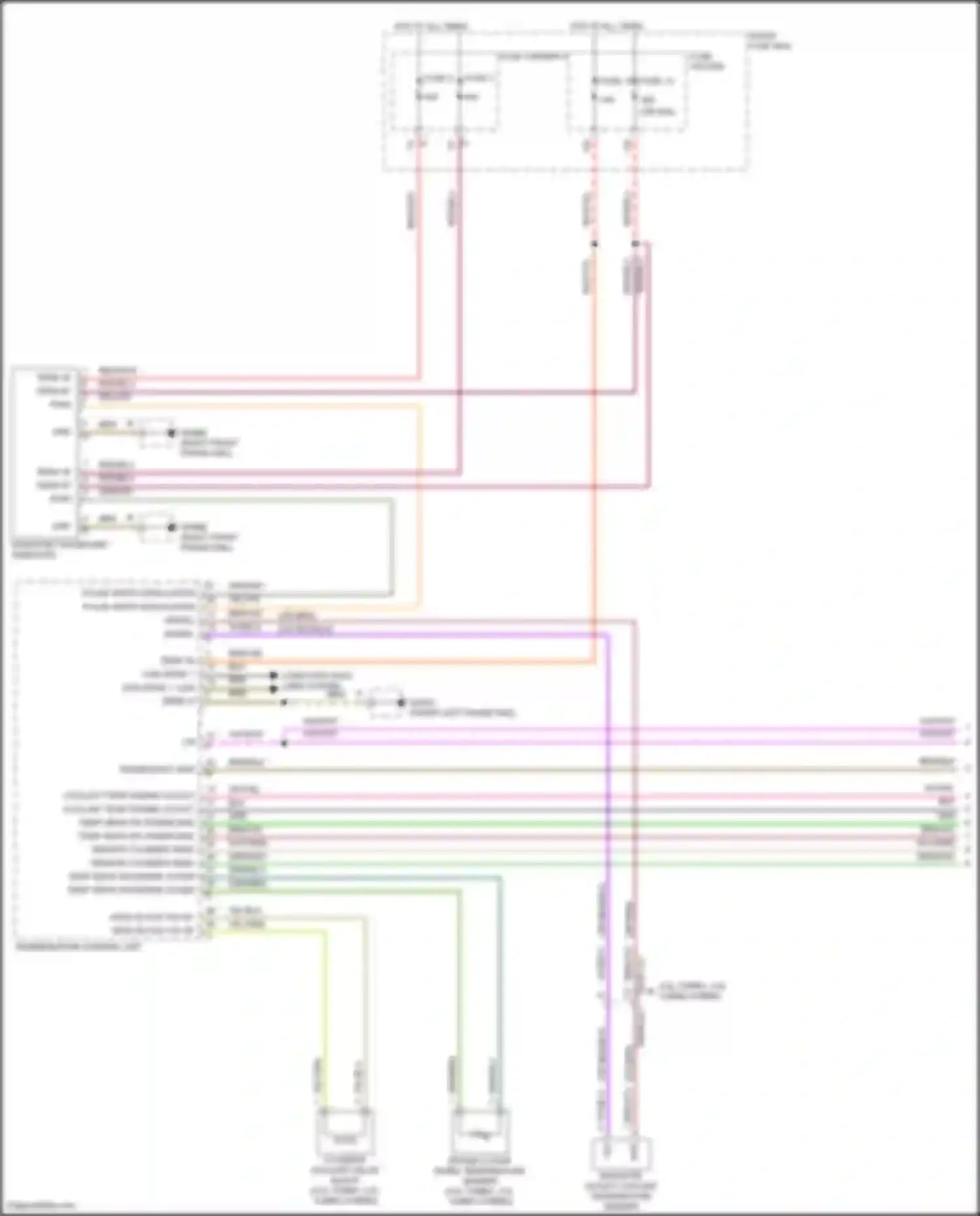 Cayenne S Porsche III facelift (2023-2024): 3.0l turbo, cooling fan circuit (1 of 2)