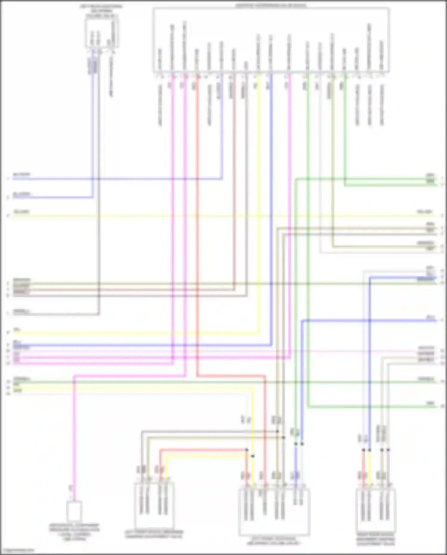 Cayenne S Porsche III facelift (2023-2024): Electronic level control circuit (3 of 4)