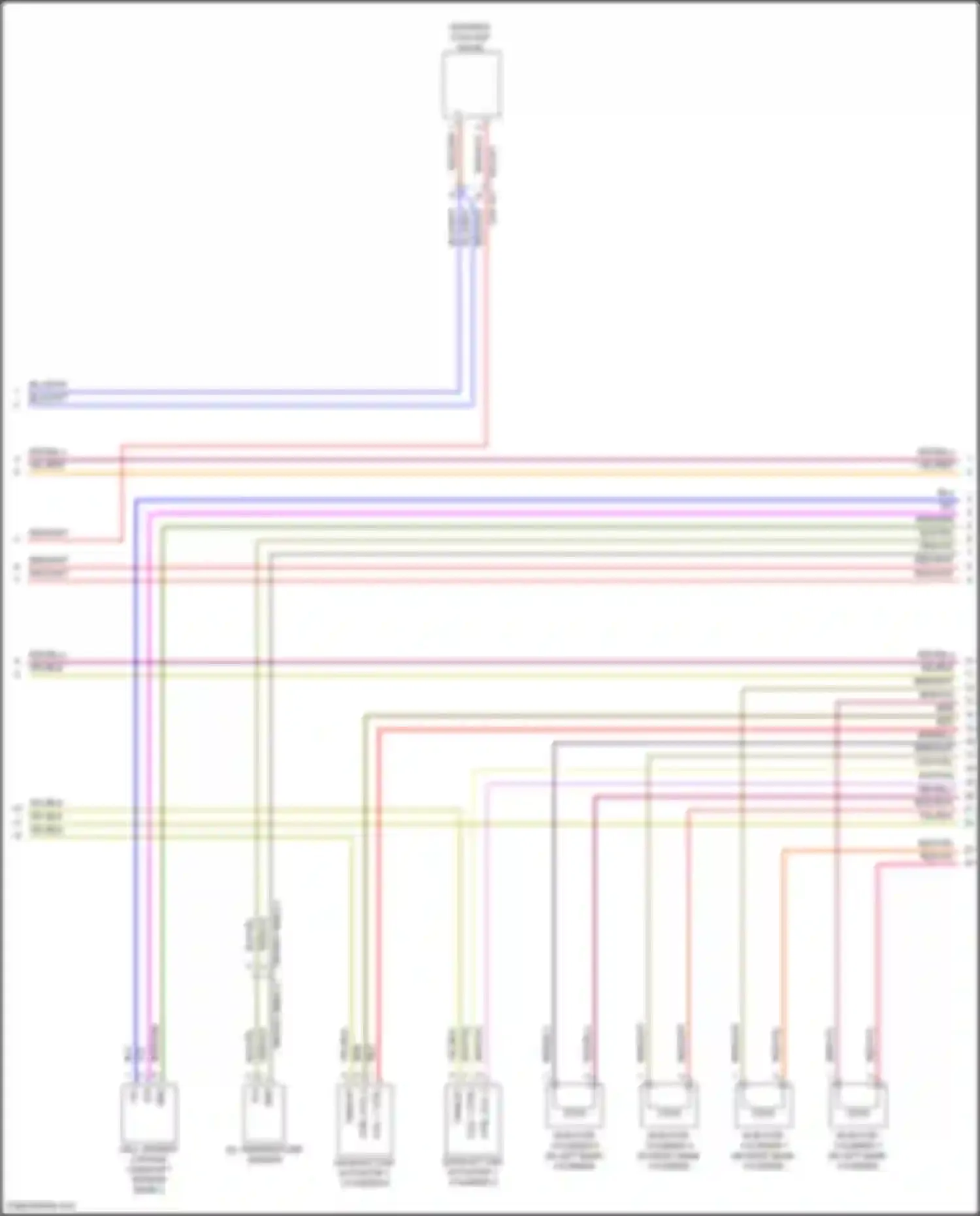 Cayenne S Porsche III facelift (2023-2024): Wiring diagram engine performance 4.0l turbo, ea825 (10 of 11)