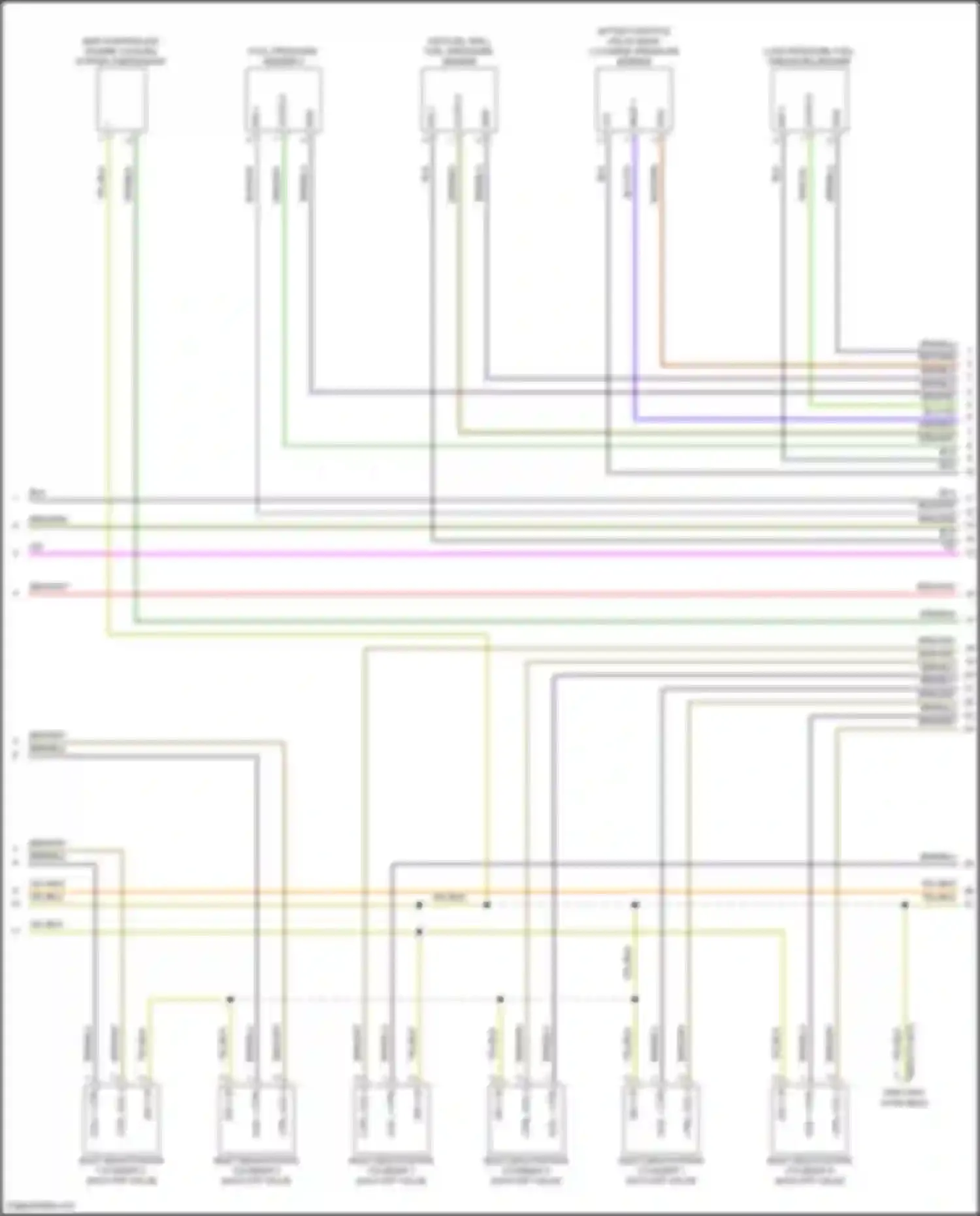 Cayenne S Porsche III facelift (2023-2024): Wiring diagram engine performance 4.0l turbo, ea825evo (3 of 13)