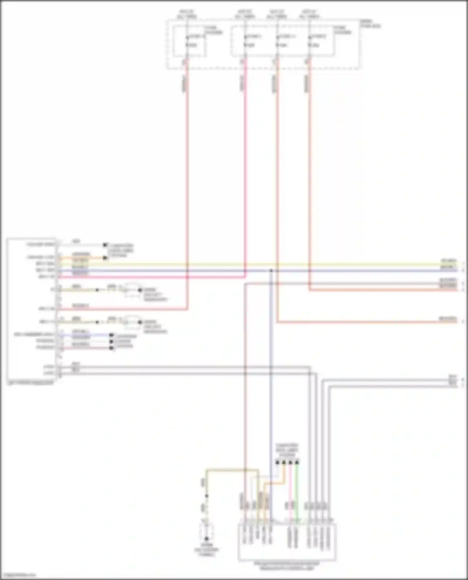 Cayenne S Porsche III facelift (2023-2024): Headlights circuit (1 of 2)