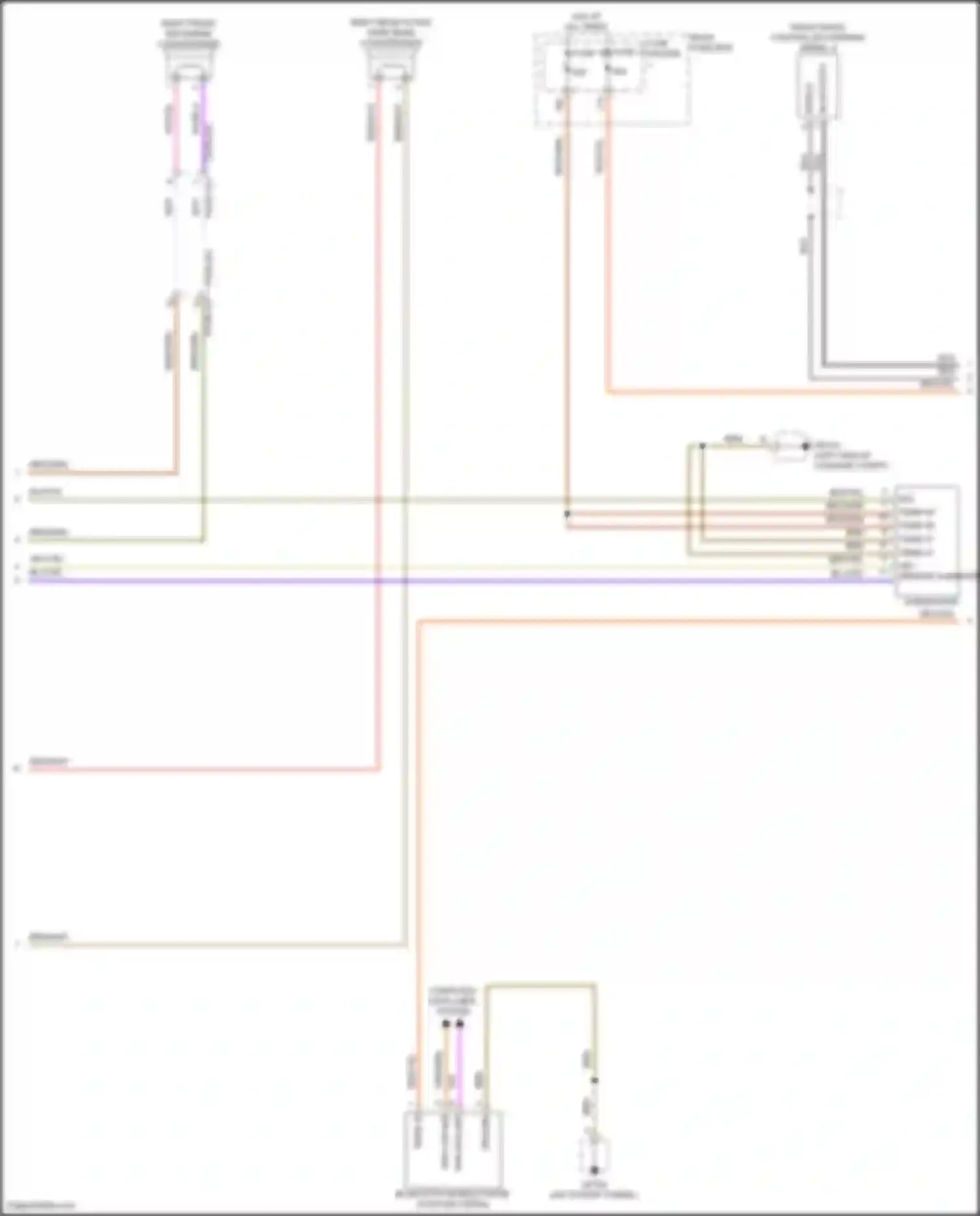 Cayenne S Porsche III facelift (2023-2024): Radio circuit, w/ burmester (3 of 4)