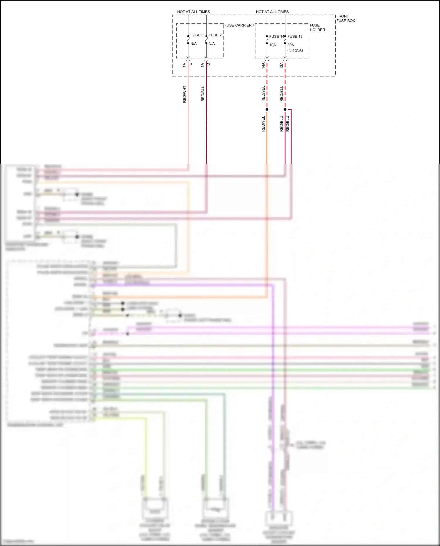 Porsche Cayenne S III facelift (2023-2024) computer data lines system wiring diagram  (111 of 123)