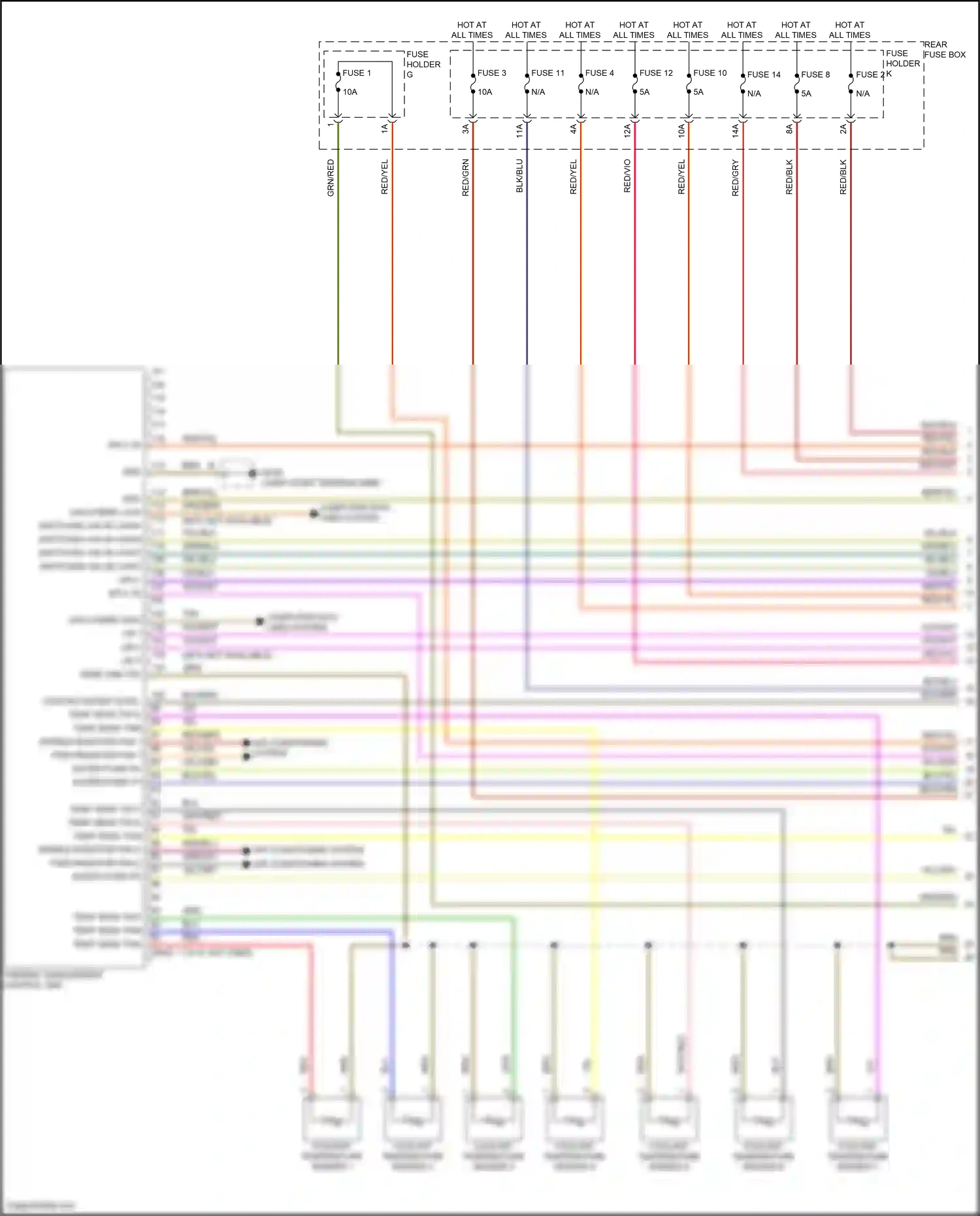 Porsche Cayenne S III facelift (2023-2024) computer data lines system wiring diagram  (108 of 123)