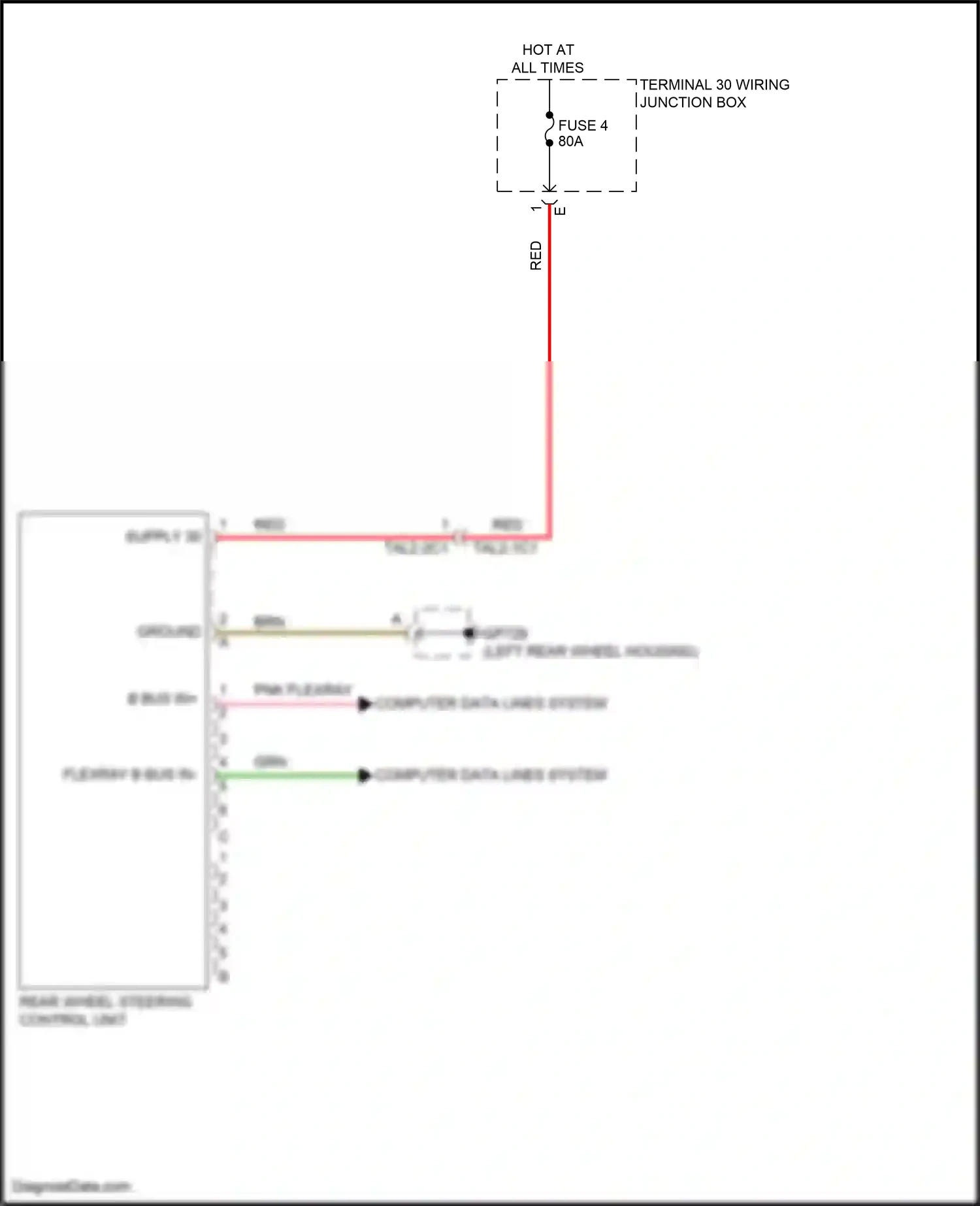 Porsche Cayenne S III facelift (2023-2024) computer data lines system wiring diagram  (8 of 123)