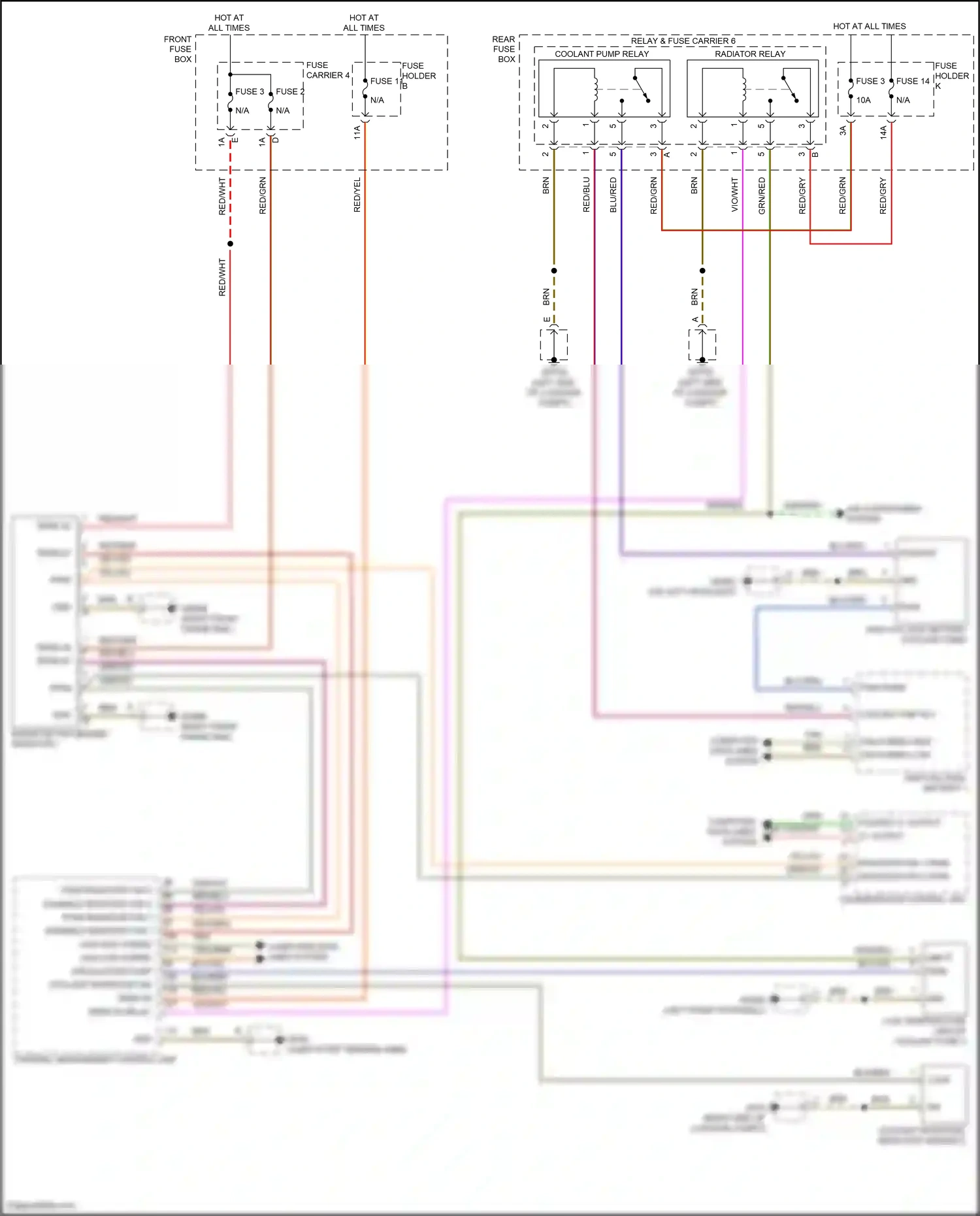 Porsche Cayenne S III facelift (2023-2024) computer data lines system wiring diagram  (113 of 123)