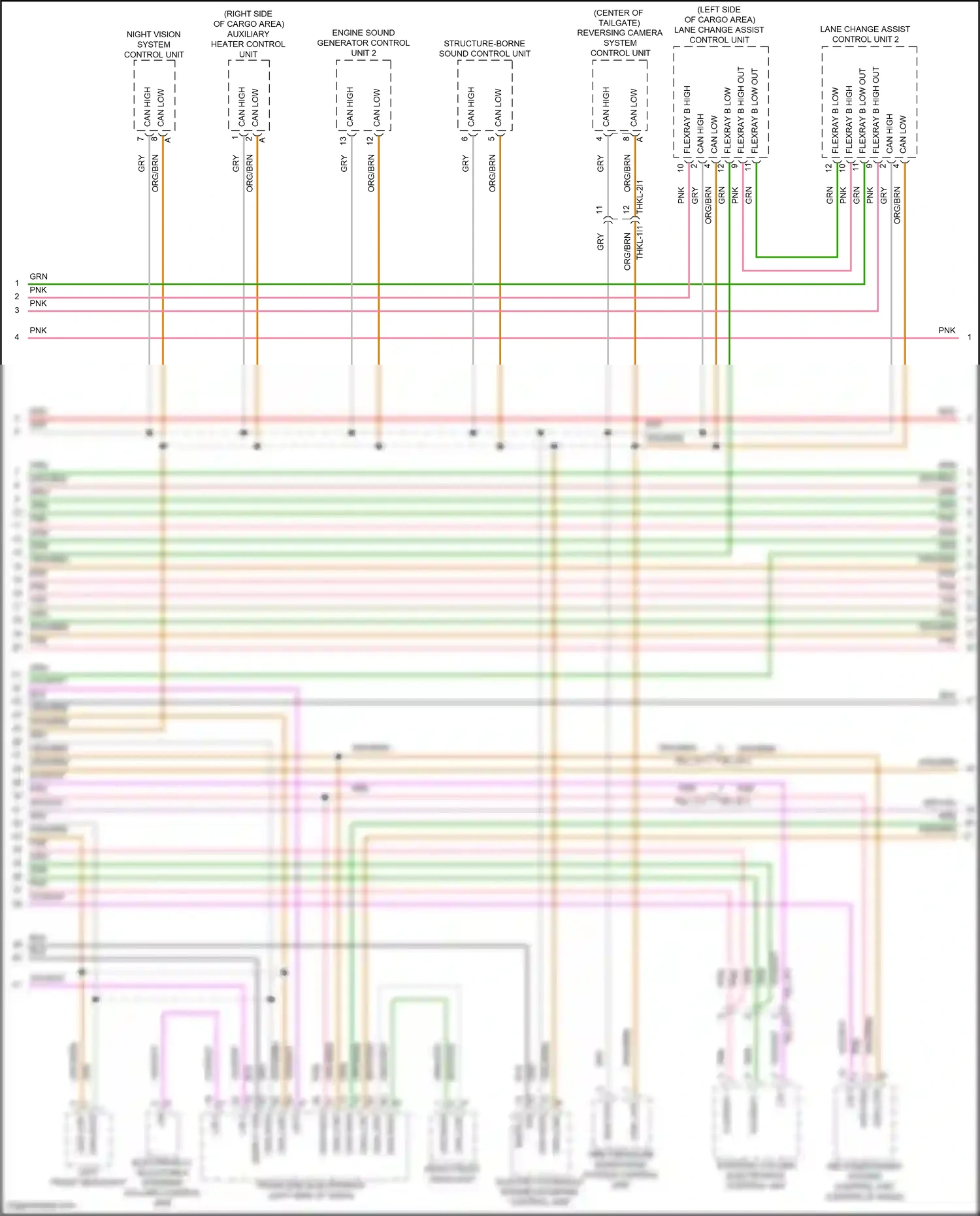 Porsche Cayenne S III facelift (2023-2024) steering column electronics control unit wiring diagram  (1 of 9)