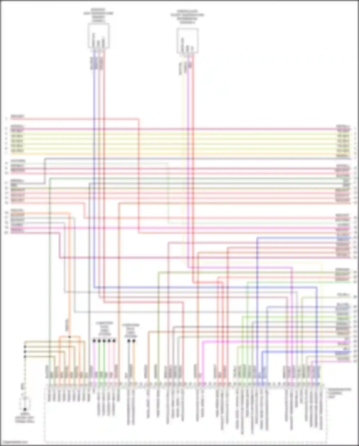 Cayenne S Porsche III (2017-2023): Wiring diagram engine performance 4.0l turbo hybrid, engine controls circuit (6 of 11)