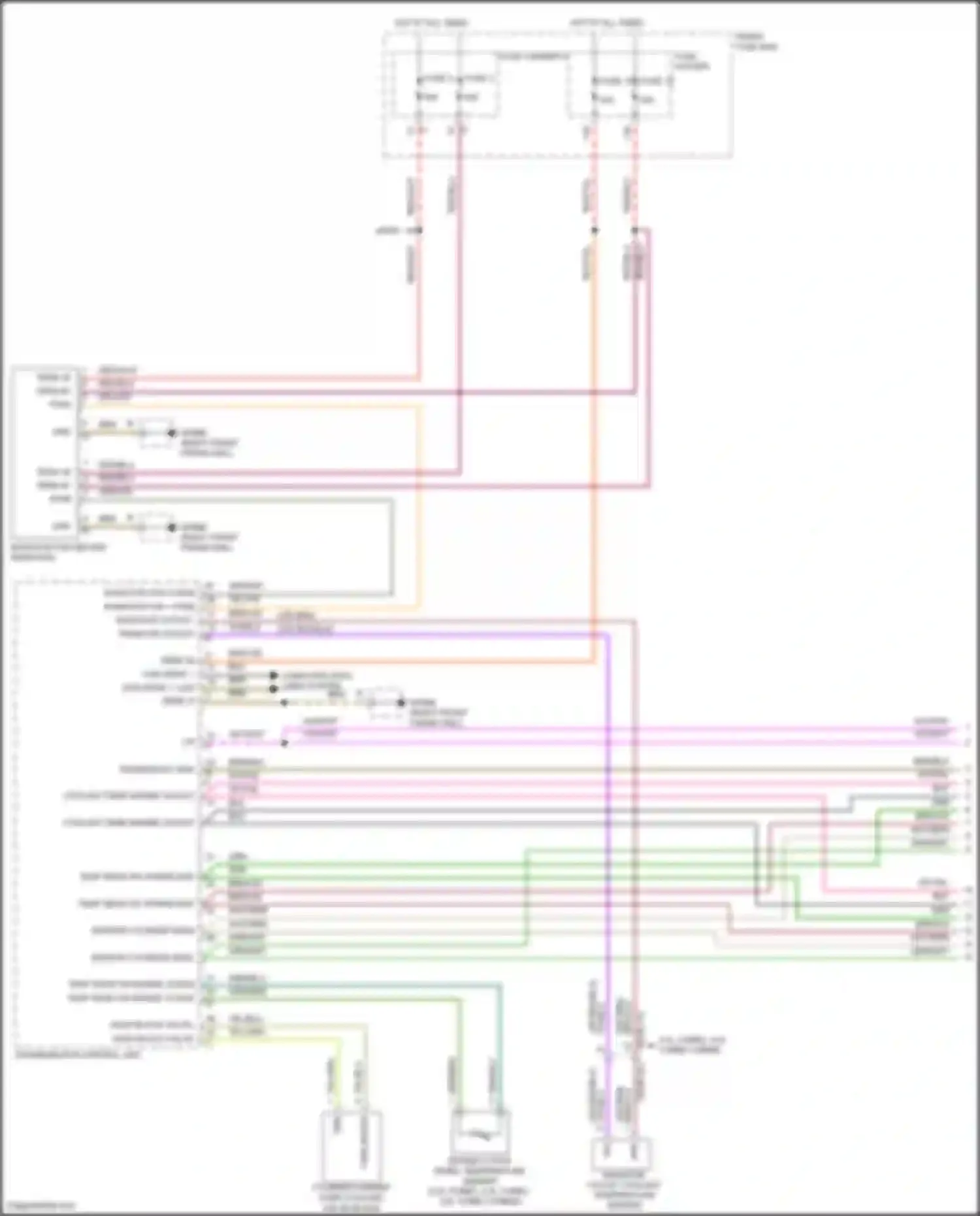 Wiring diagram brn/blk for Porsche Cayenne S III (2017-2023) (31 of 33)