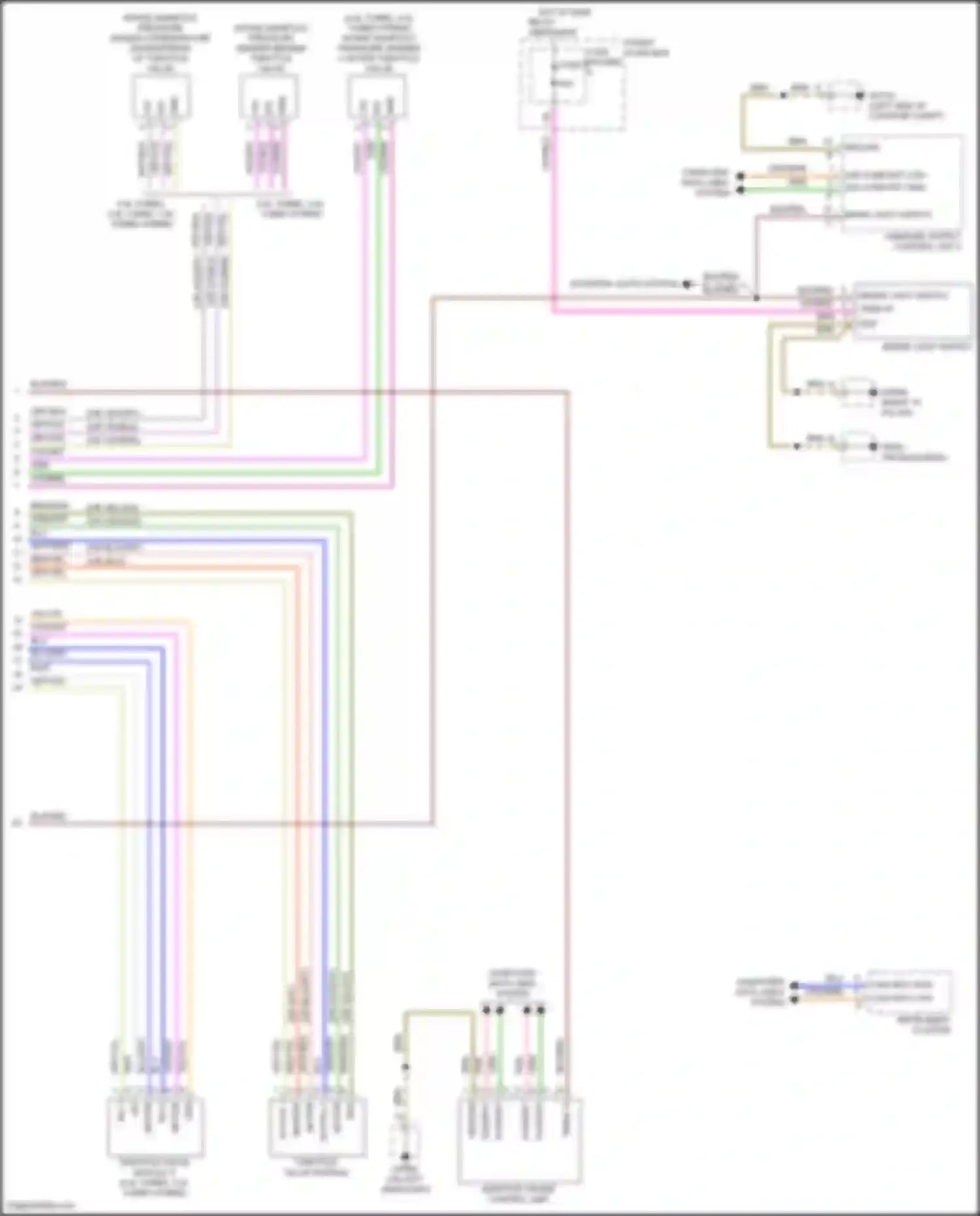 Wiring diagram can comfort low for Porsche Cayenne S III (2017-2023) (6 of 24)
