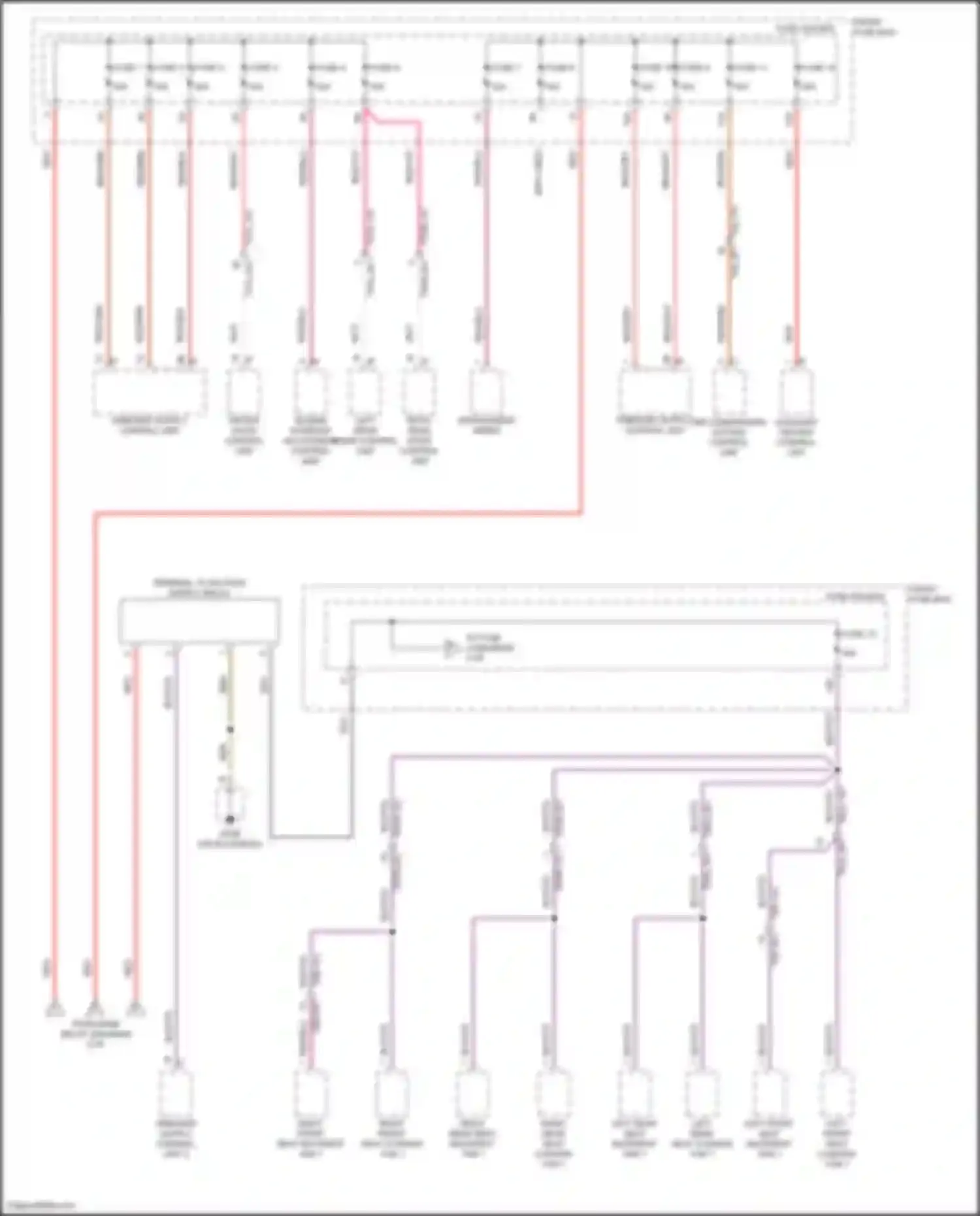 Wiring diagram fuse 2 for Porsche Cayenne S III (2017-2023) (40 of 46)