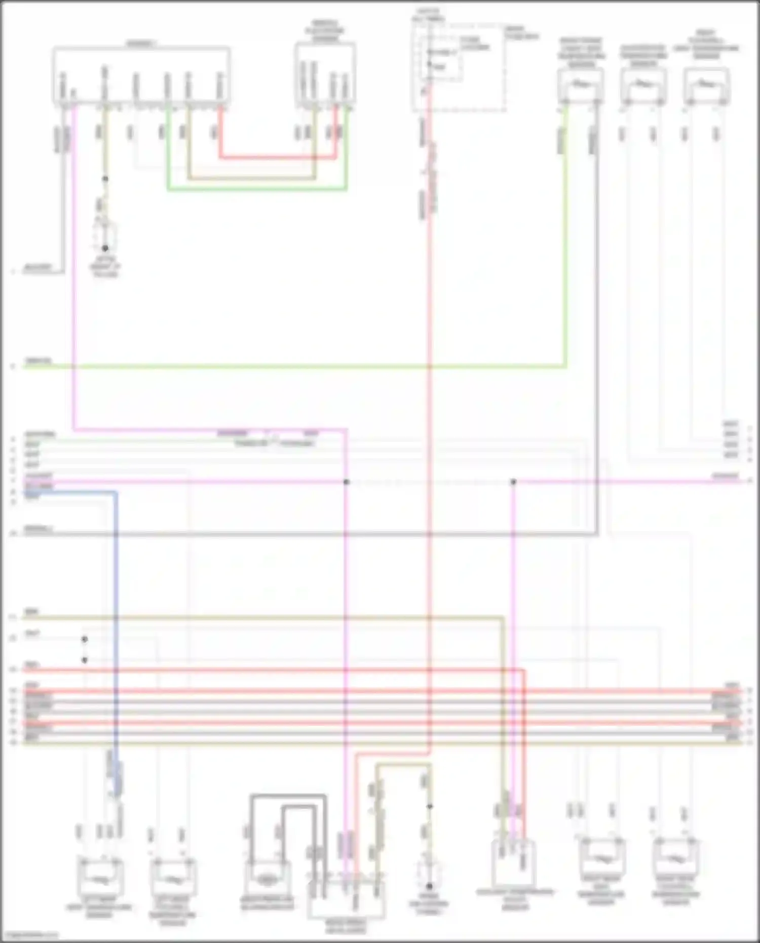Wiring diagram grn/yel for Porsche Cayenne S III (2017-2023) (3 of 35)