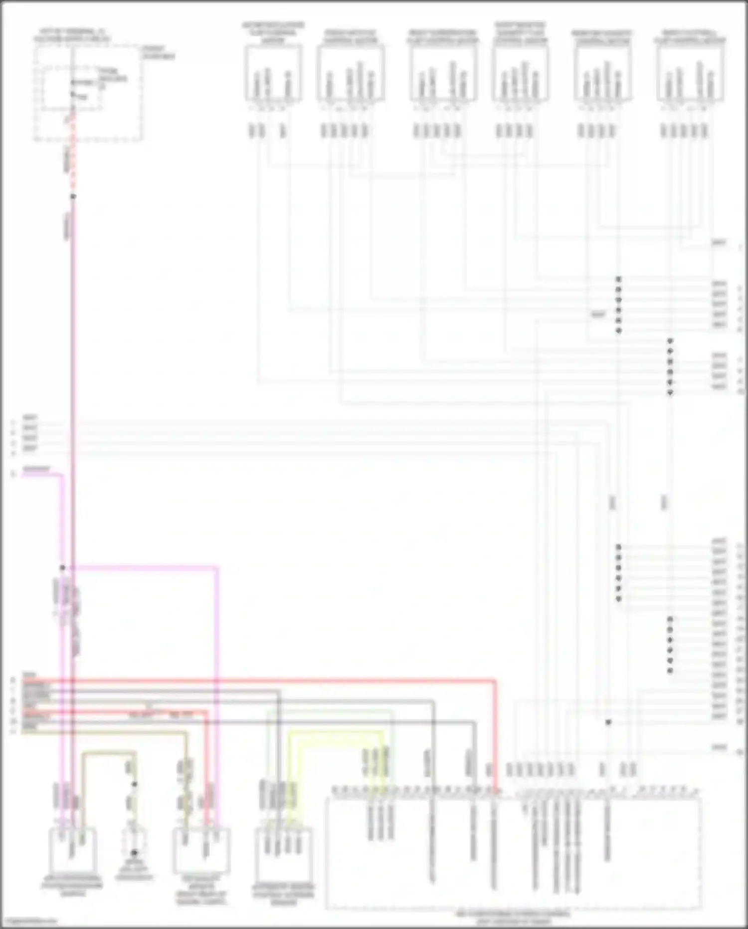 Wiring diagram sensor ground 2 for Porsche Cayenne S III (2017-2023)