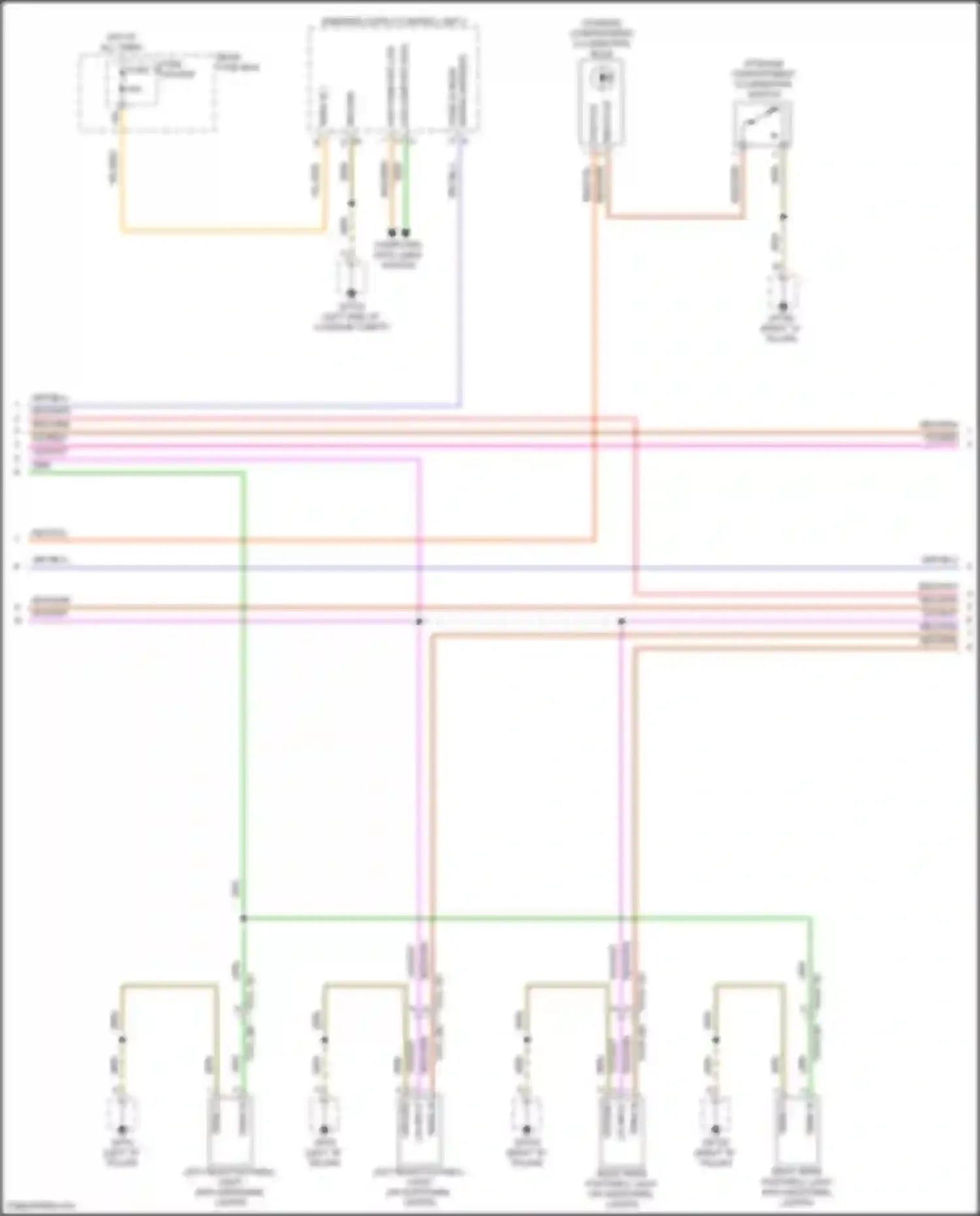 Wiring diagram lin input for Porsche Cayenne S III (2017-2023)