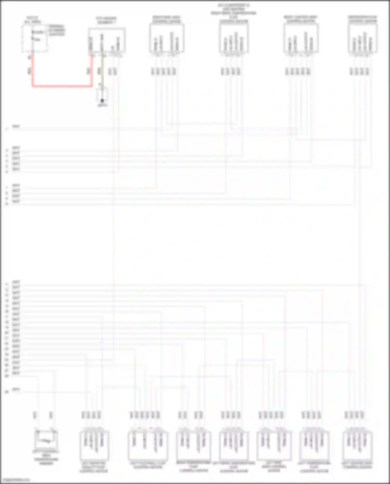 Wiring diagram ptc heater element 1 for Porsche Cayenne S III (2017-2023) (1 of 2)