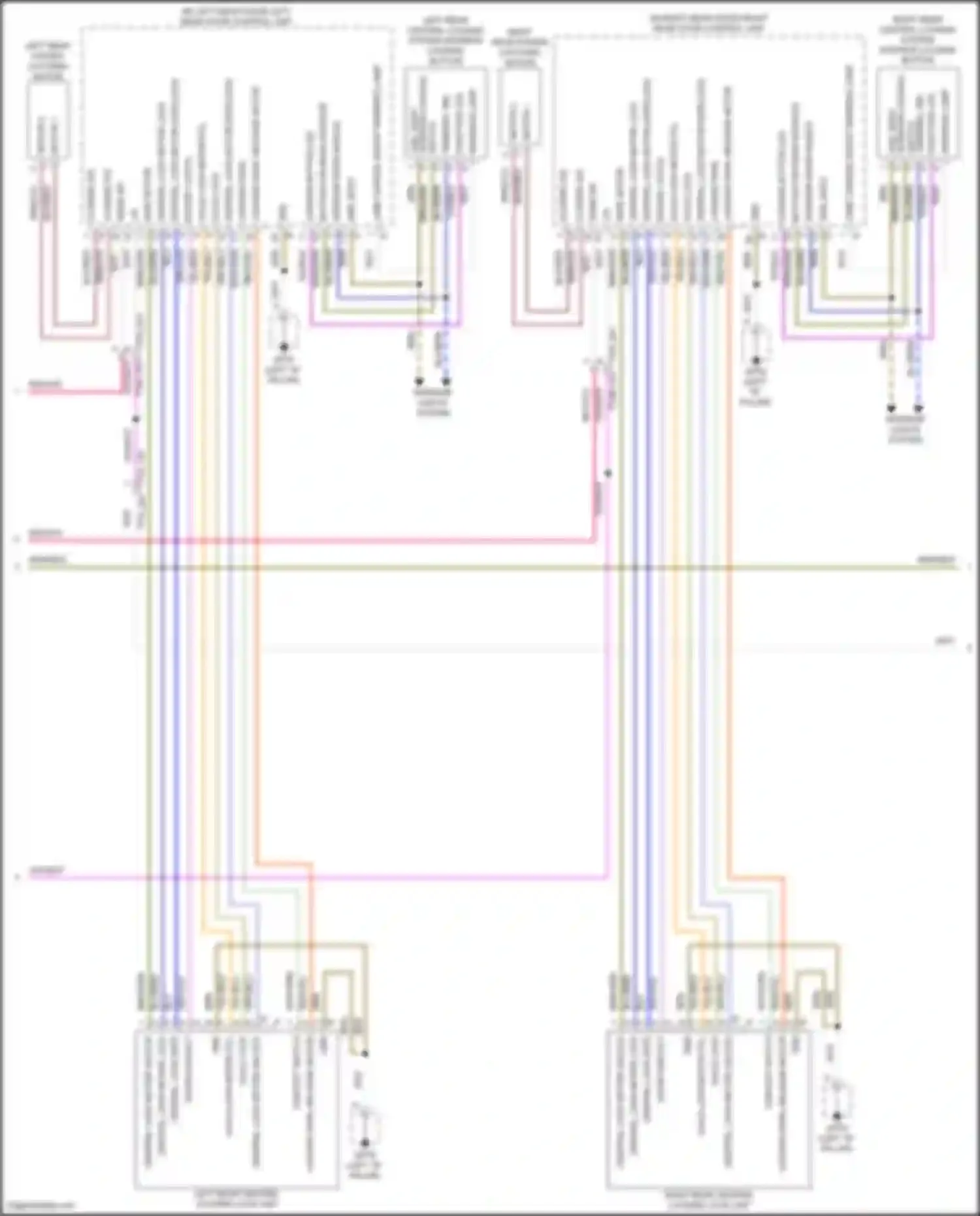 Wiring diagram vio/blk for Porsche Cayenne S III (2017-2023) (2 of 19)