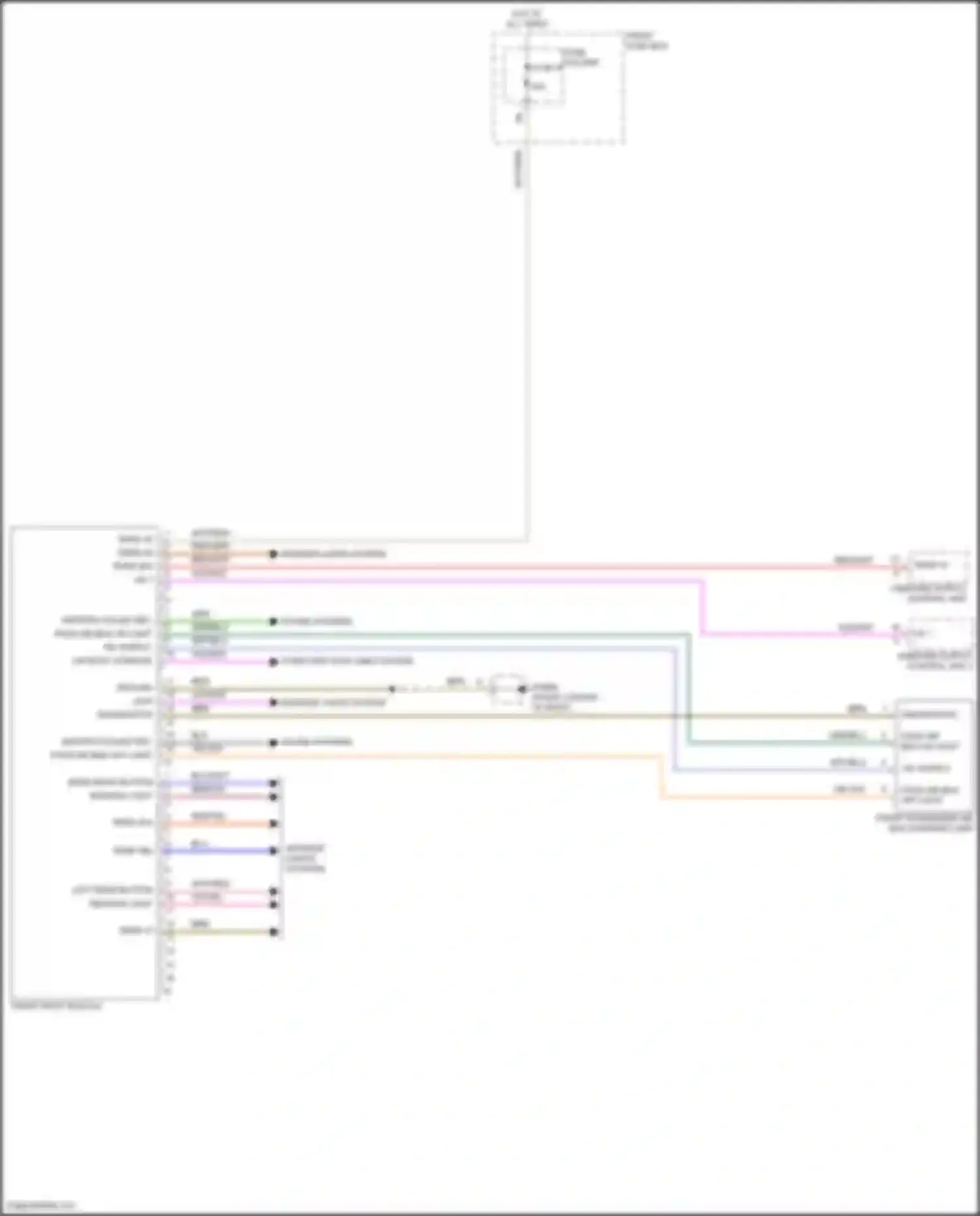 Wiring diagram wht/brn for Porsche Cayenne S III (2017-2023) (5 of 24)