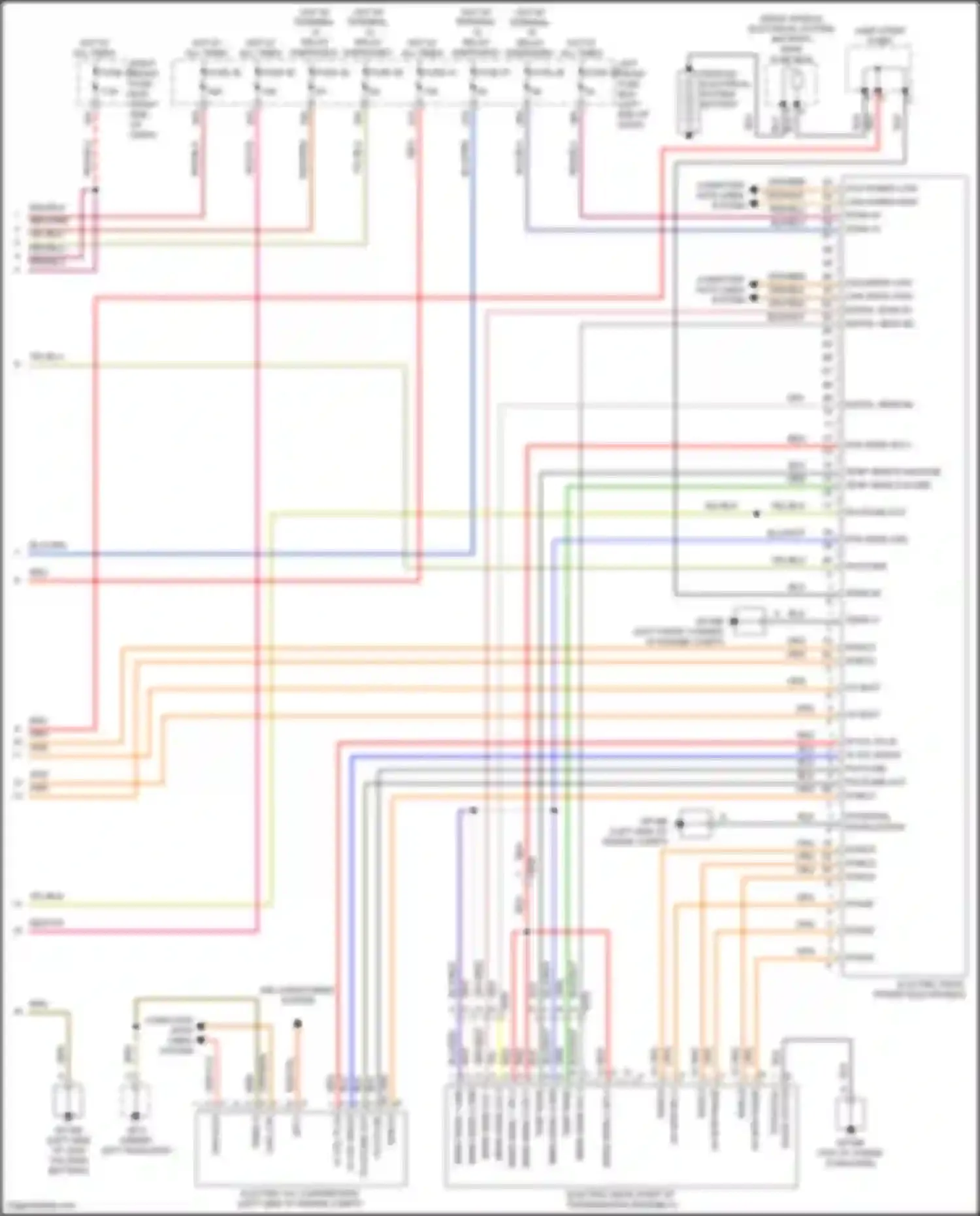 Cayenne Turbo S Porsche 958 facelift (2014-2018): Wiring diagram engine performance 3.0l hybrid (10 of 10)